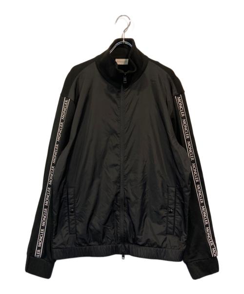 新品未使用タグ付き☆MONCLER ストライプライン トラックジャージ　黒　L MONCLER 【並行輸入品】モンクレール トラックジャケット メンズ