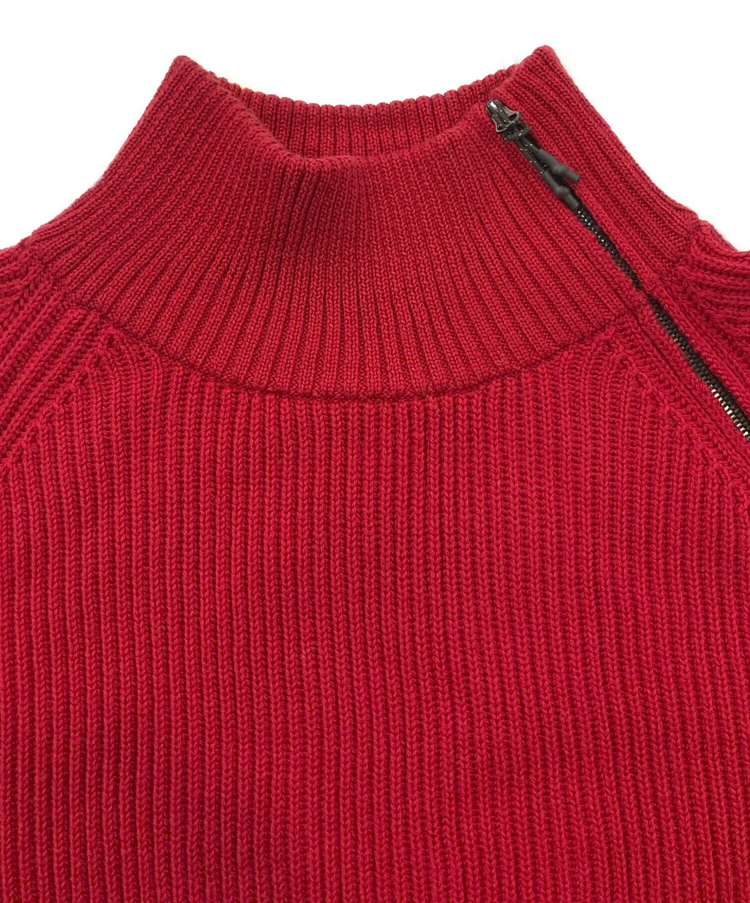 中古・古着通販】CLESSTE (クレスト) FINE WOOL ZIP KNIT PULLOVER