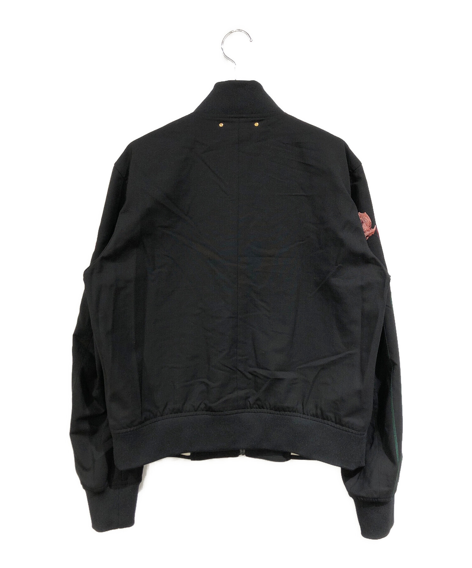 中古・古着通販】Paul Smith (ポールスミス) 刺繍ブルゾン ブラック