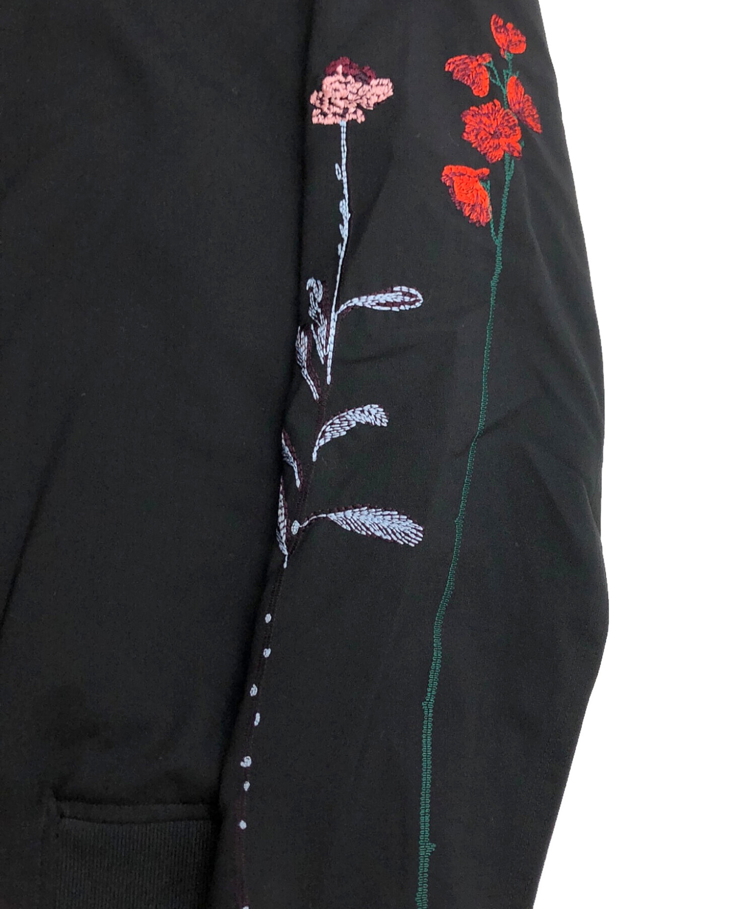 中古・古着通販】Paul Smith (ポールスミス) 刺繍ブルゾン ブラック