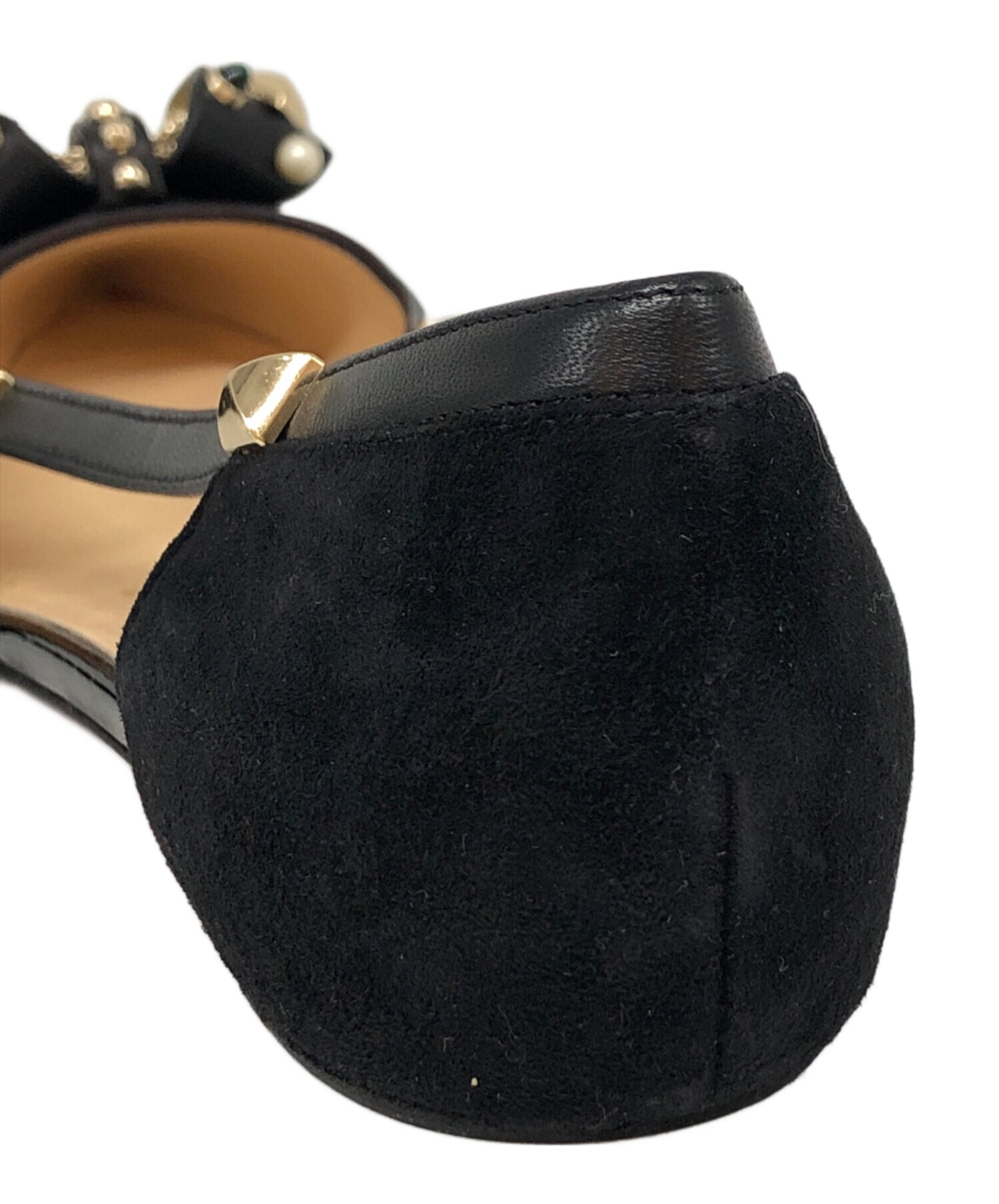 クリスチャンルブタン　パンプス　フラット　スタッズ ルブタン スタッズ ローファー 革靴 フラットシューズ パンプス 靴 美