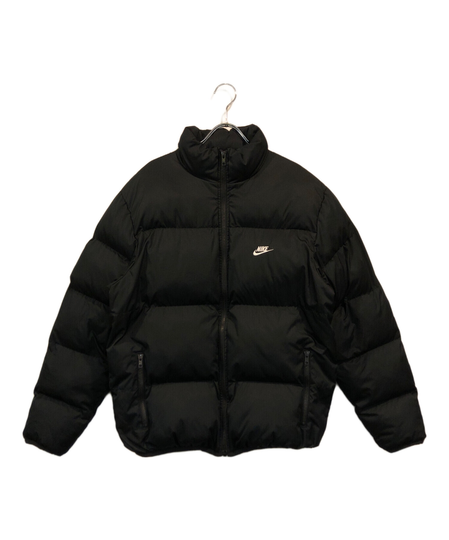 中古・古着通販】NIKE (ナイキ) パファージャケット ブラック サイズ