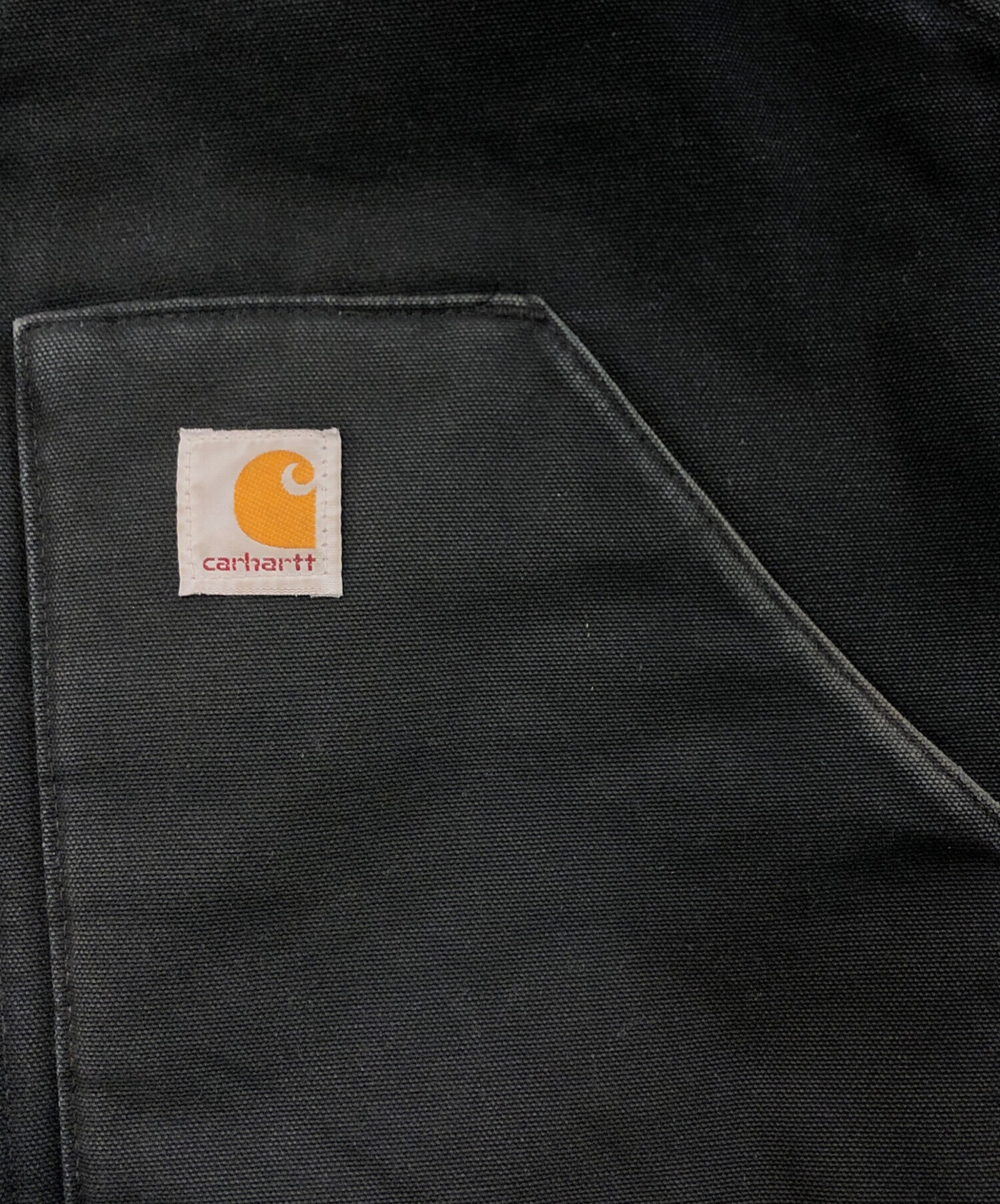 中古・古着通販】CarHartt (カーハート) ダックベスト ブラック サイズ