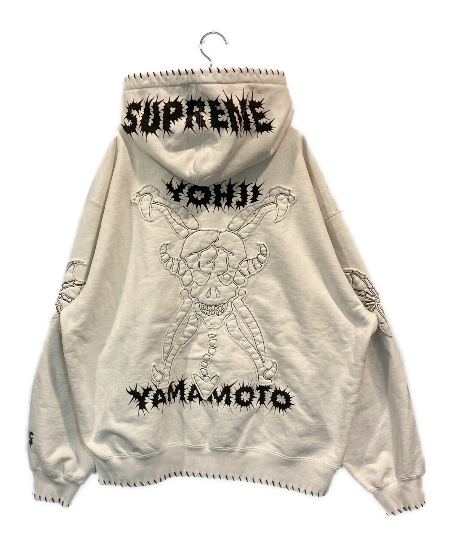 Supreme Y's Zip Up Hooded Sweatshirt XXL-帯 黒帯 骨董 レトロ