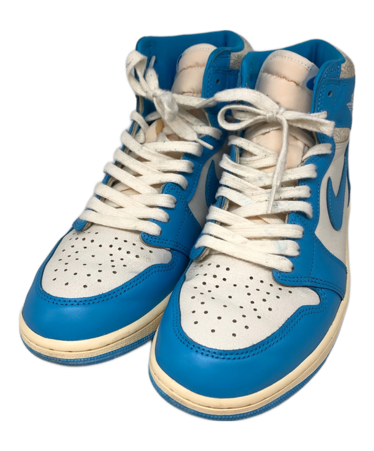 中古・古着通販】NIKE (ナイキ) AIR JORDAN 1 RETRO HIGH OG ブルー 
