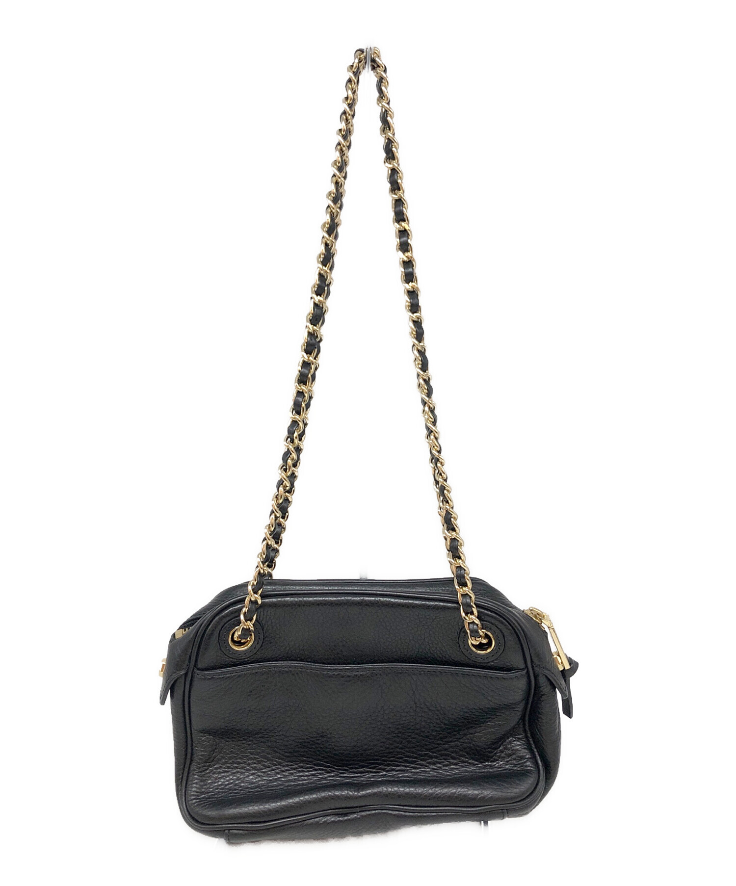 新品未使用　TORY BURCH チェーンショルダーバッグ　ハンドバッグ　黒 中古・古着通販】TORY BURCH (トリーバーチ) チェーンショルダーバッグ