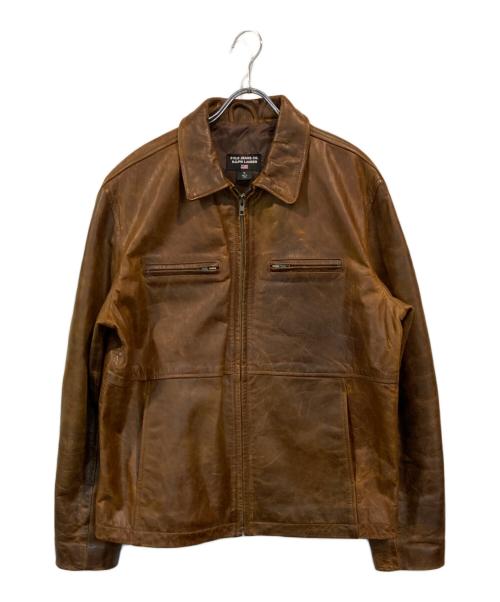希少⭐️ポロジーンズカンパニー　ラルフローレン　レザージャケット　Y2K 牛革 中古・古着通販】POLO JEANS CO. (ポロジーンズカンパニー) レザー
