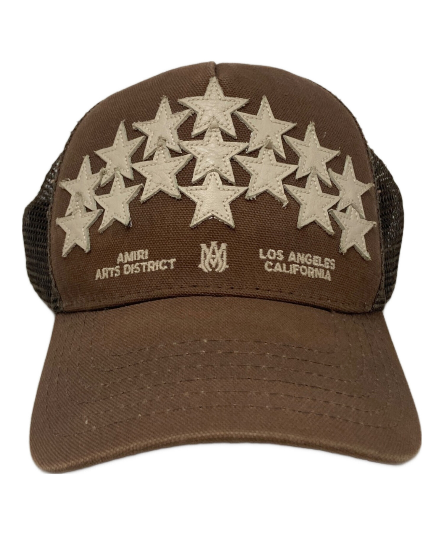 ミリリ様 中古・古着通販】AMIRI (アミリ) STAR PATCH CAP ブラウン｜ブランド