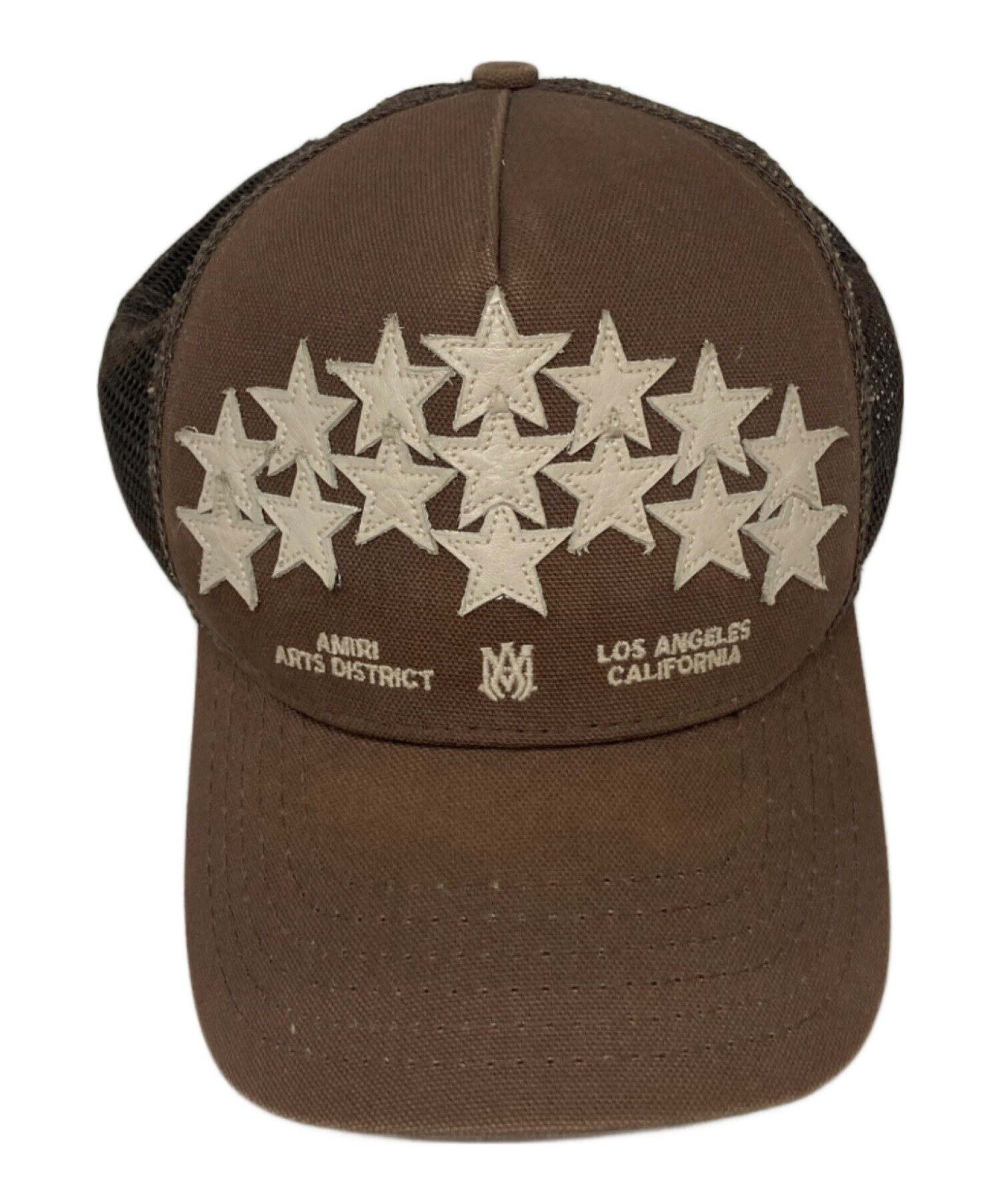 中古・古着通販】AMIRI (アミリ) STAR PATCH CAP ブラウン｜ブランド