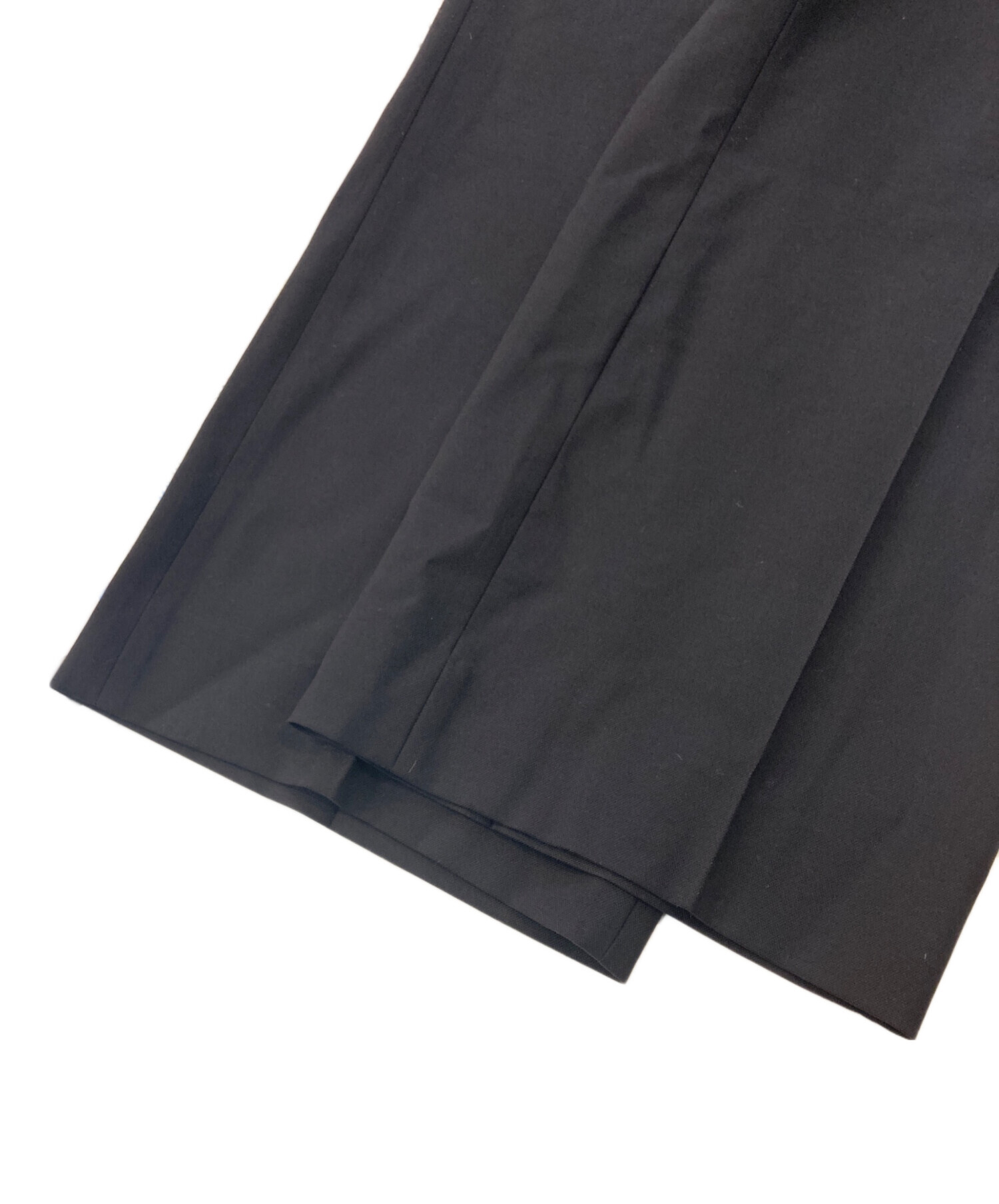 中古・古着通販】LOEWE (ロエベ) スラックスパンツ ブラック サイズ