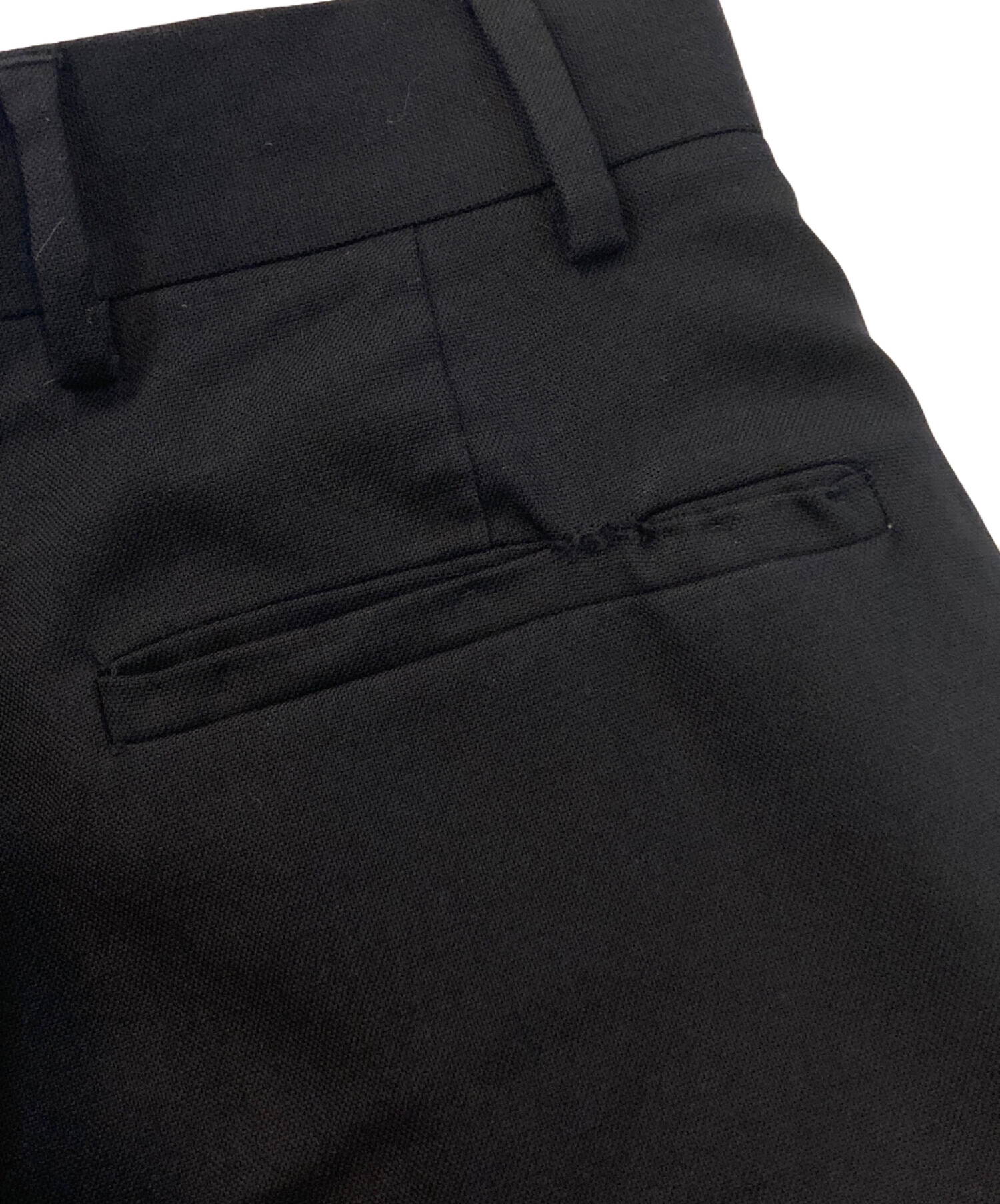 loewe スラックス 34 中古・古着通販】LOEWE (ロエベ) スラックスパンツ ブラック サイズ