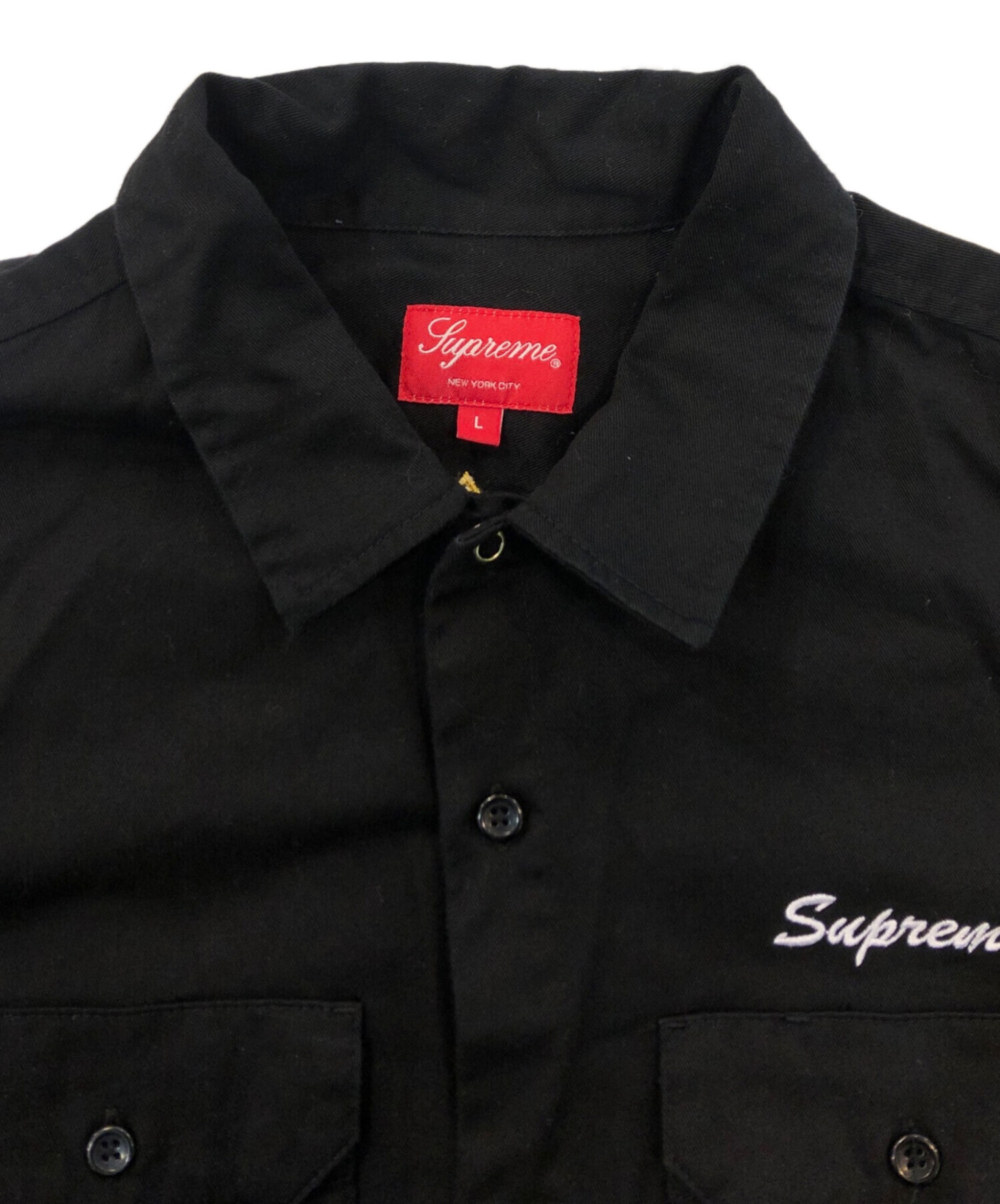 中古・古着通販】Supreme (シュプリーム) Mary Work Shirt ブラック