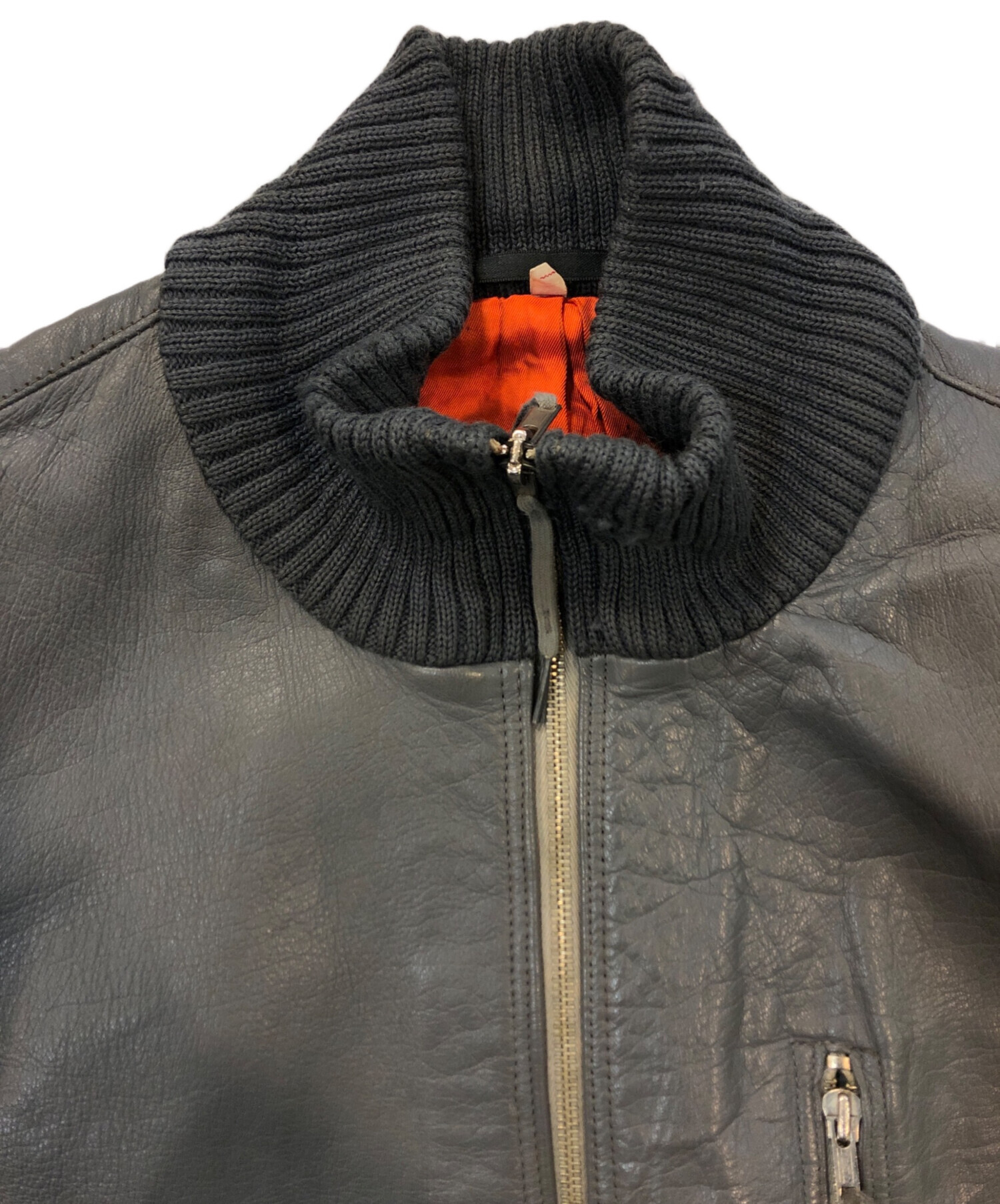 中古・古着通販】ドイツ軍 (ドイツグン) レザーフライトジャケット