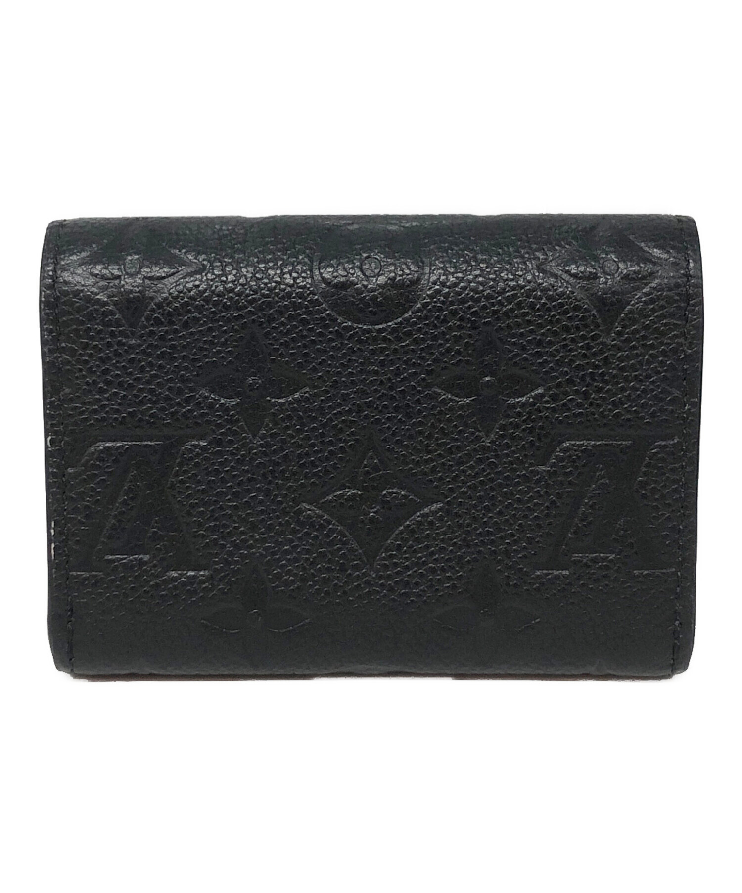 美品! ルイヴィトン　ポルトモネ・ロザリ　ブラック 中古・古着通販】LOUIS VUITTON (ルイ ヴィトン) ポルトモネ ロザリ