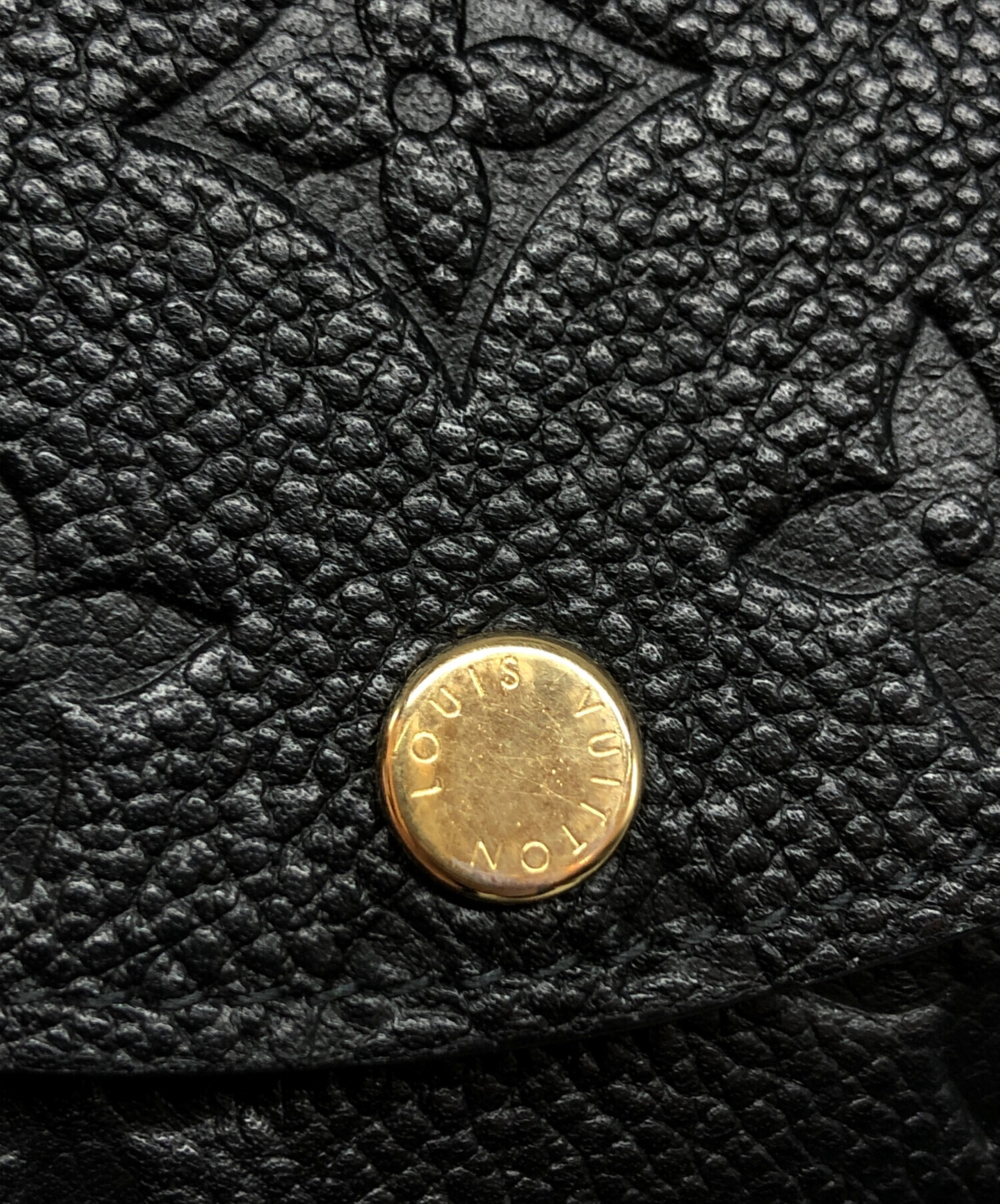 美品! ルイヴィトン　ポルトモネ・ロザリ　ブラック 中古・古着通販】LOUIS VUITTON (ルイ ヴィトン) ポルトモネ ロザリ