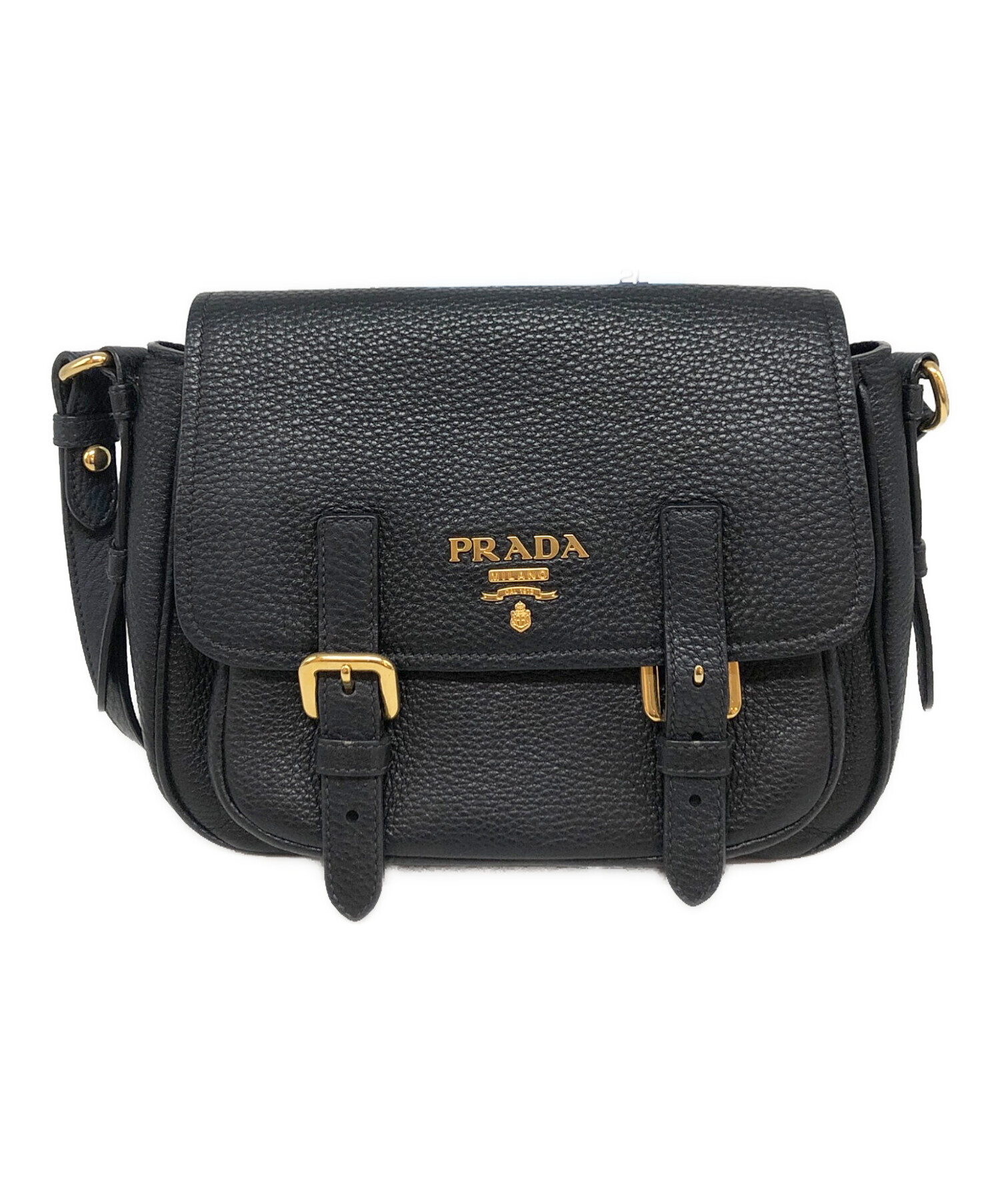 中古・古着通販】PRADA (プラダ) ヴィッテロダイノ レザー ショルダー