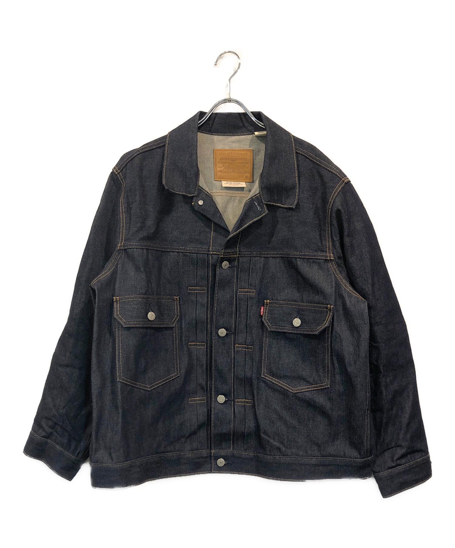 リーバイスプレミアム デニムジャケット 2nd 大戦モデル ダメージ加工 L 中古・古着通販】LEVI'S PReMIUM (リーバイス プレミアム) 2ndデニム
