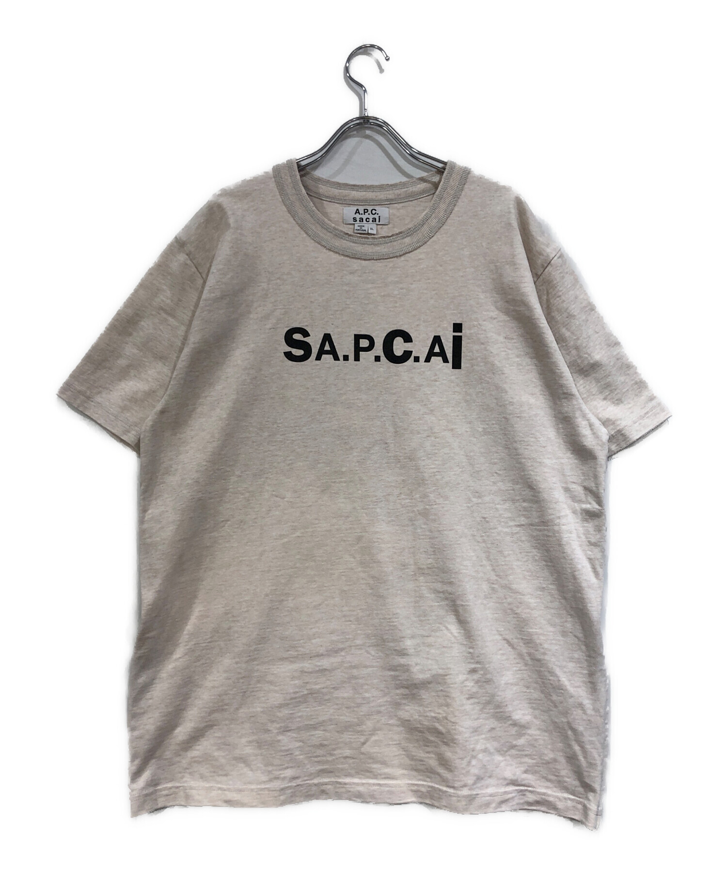 中古・古着通販】A.P.C. (アーペーセー) sacai (サカイ) コラボTシャツ