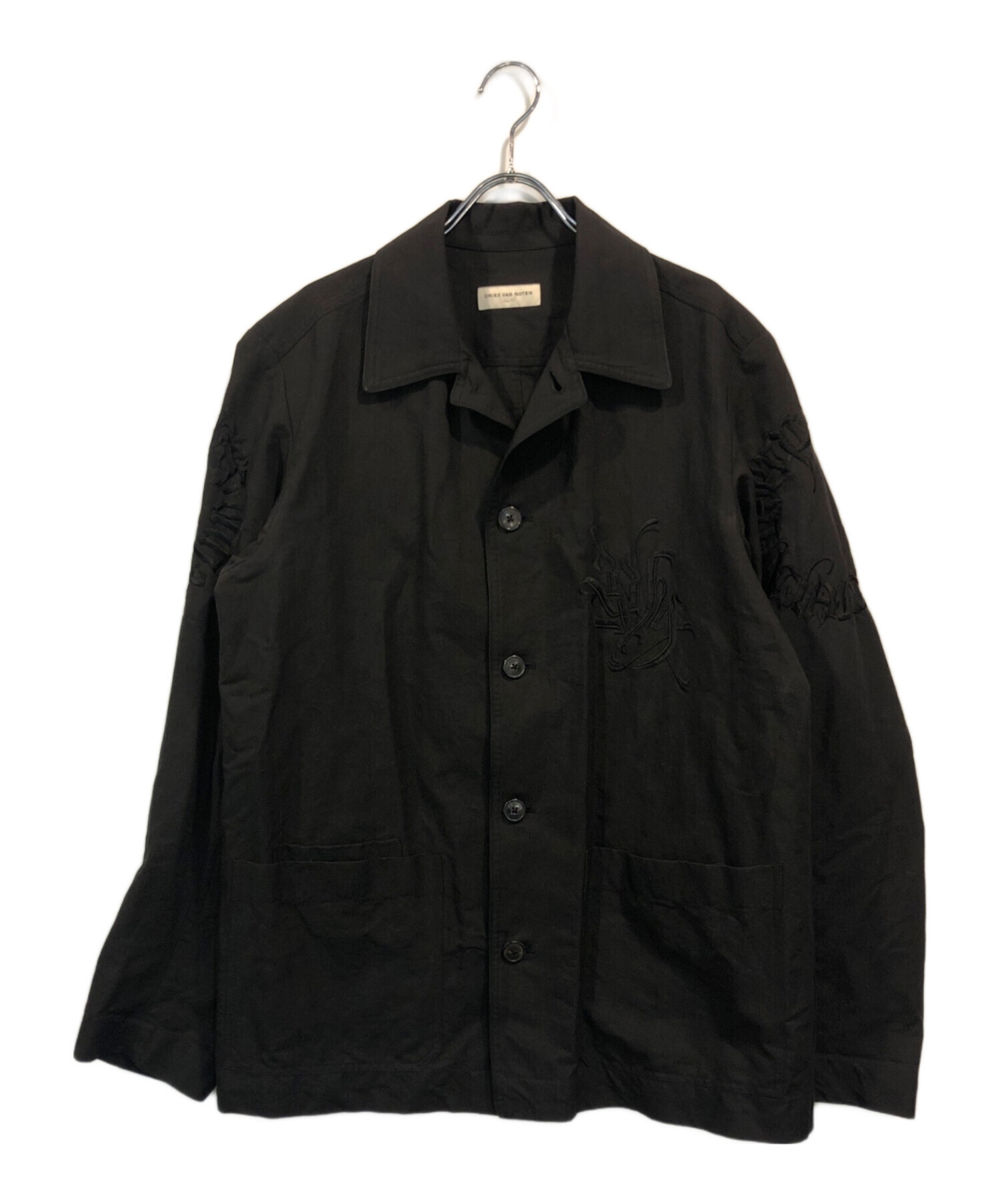 dries van noten サファリシャツ 48 ドリス シャツ　ジャケット 中古・古着通販】DRIES VAN NOTEN (ドリスヴァンノッテン) シャツ