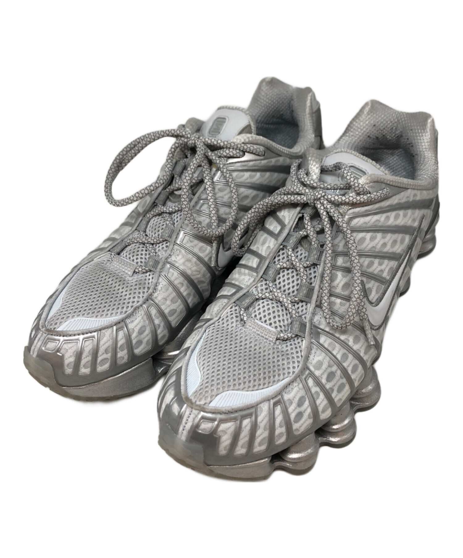 中古・古着通販】NIKE (ナイキ) NIKE SHOX TL ホワイト サイズ:SIZE 