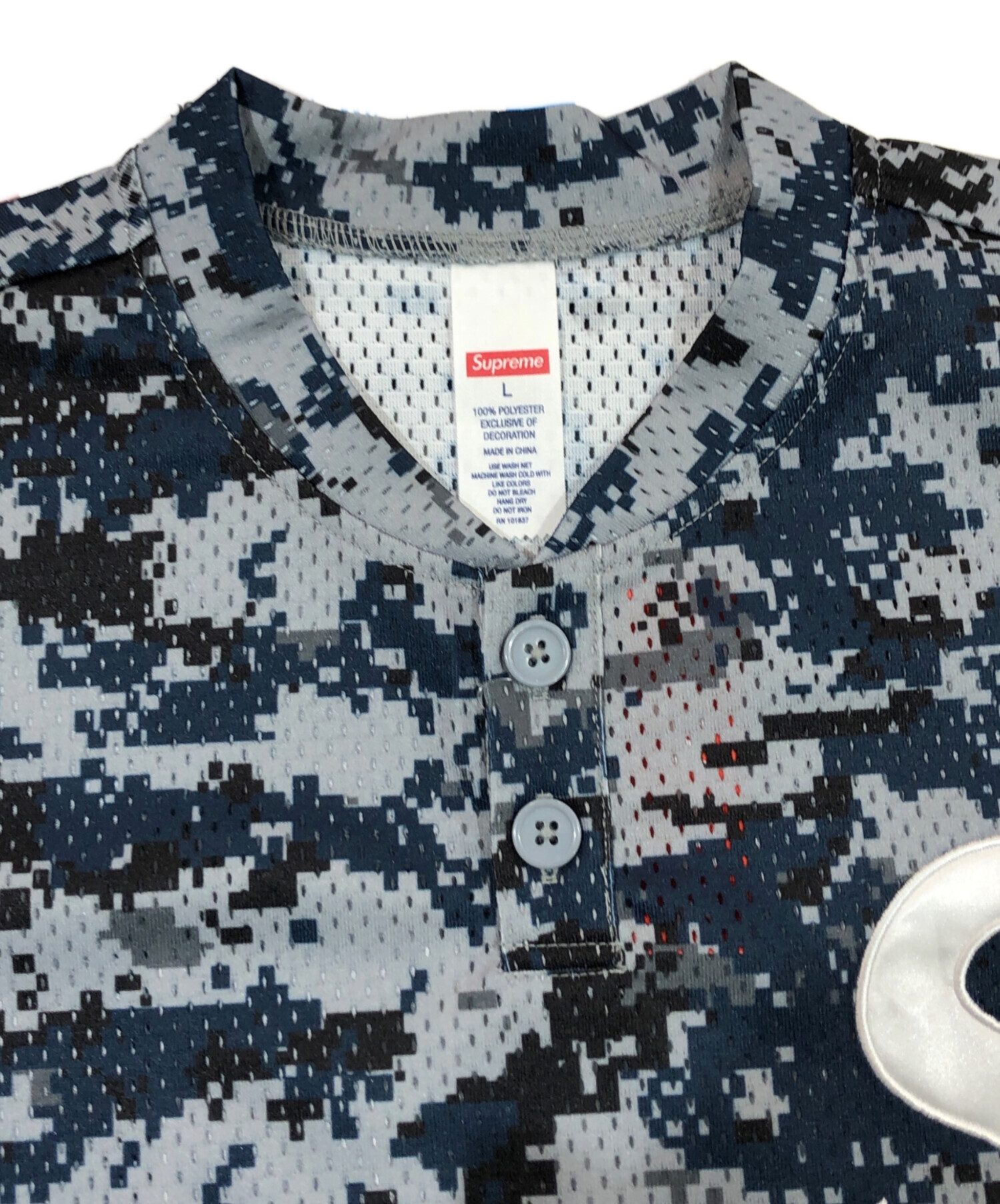 中古・古着通販】Supreme (シュプリーム) S Logo Baseball Henley