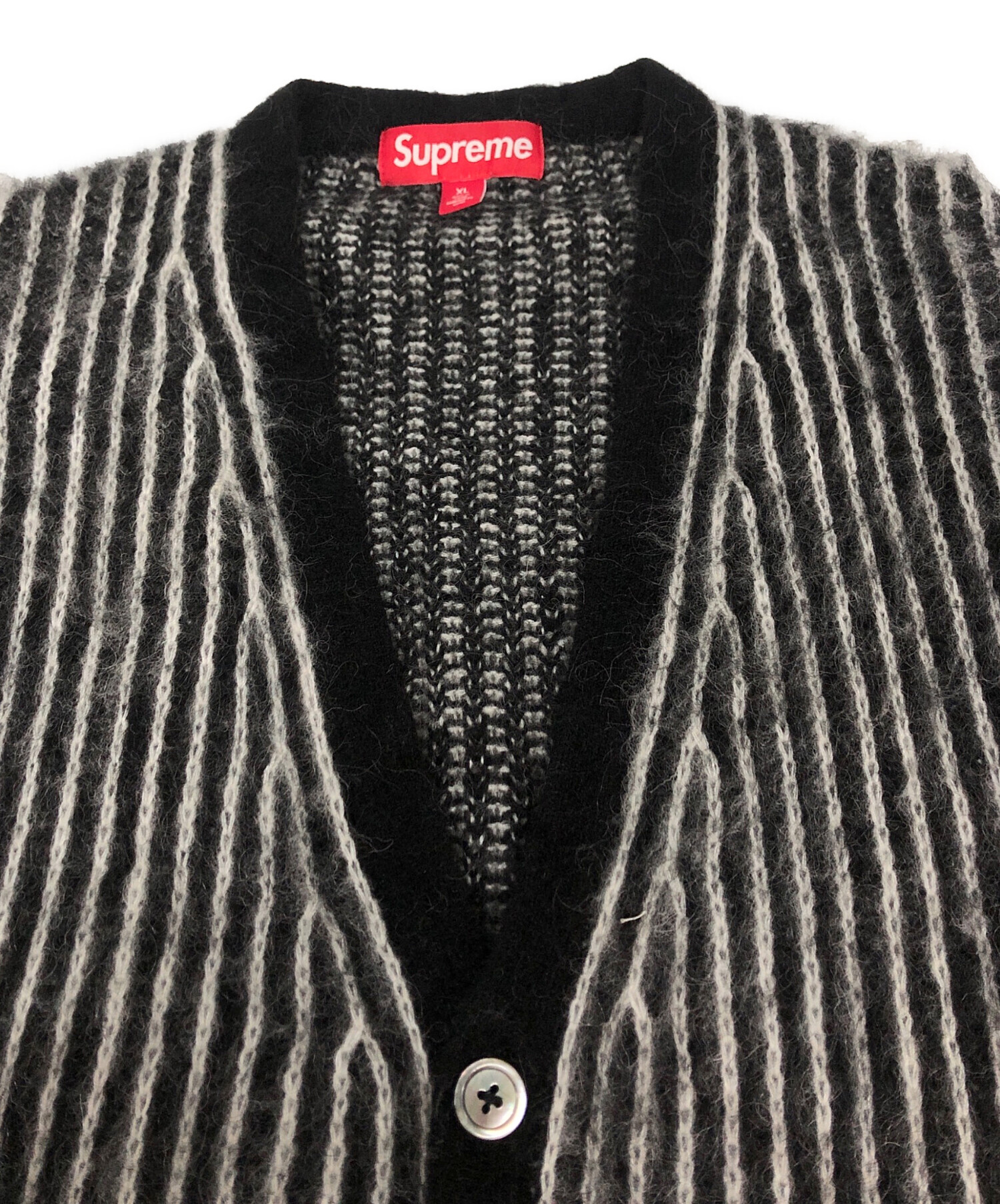中古・古着通販】Supreme (シュプリーム) 2-Tone Mohair Cardigan