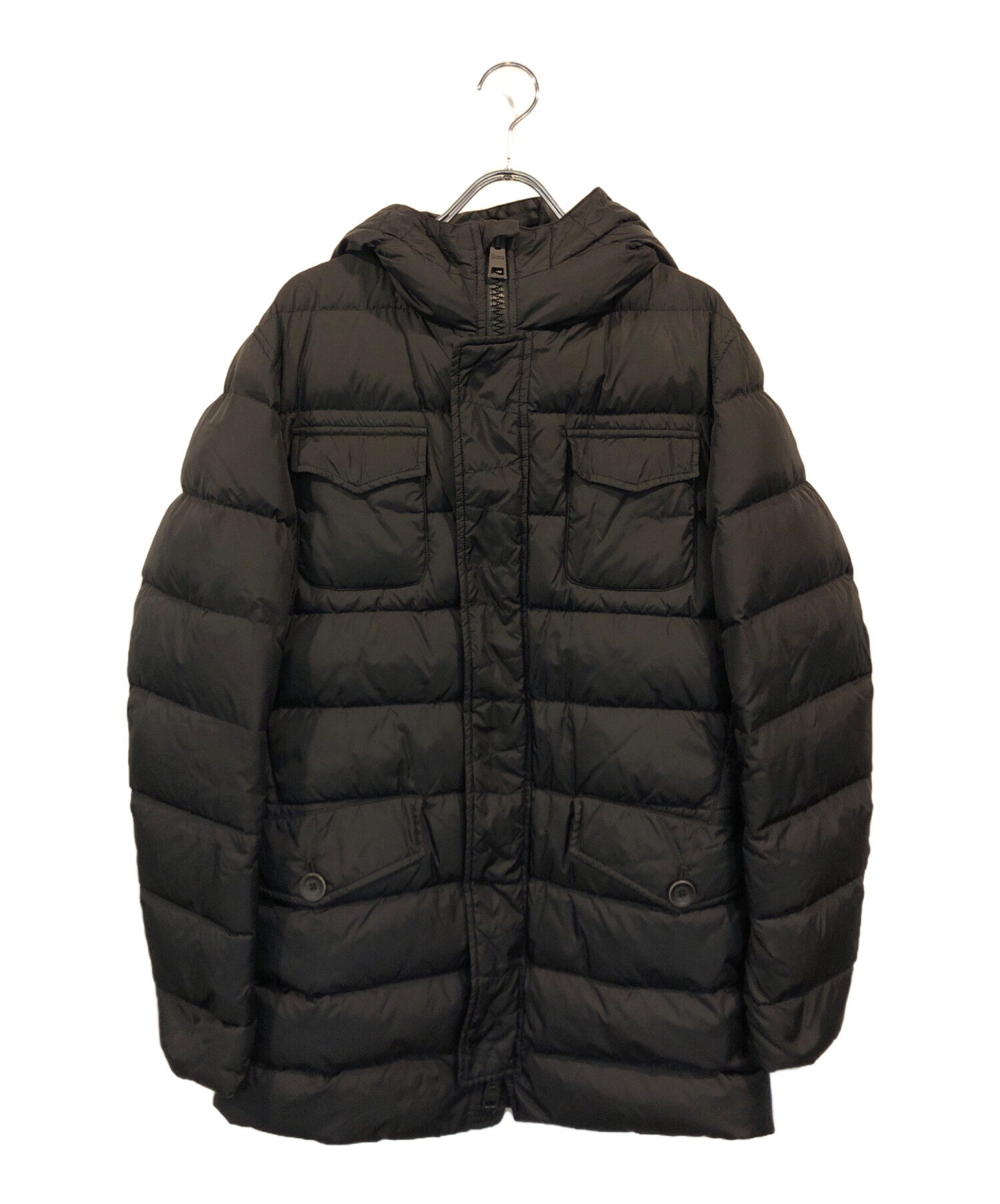 中古・古着通販】HERNO (ヘルノ) ダウンコート ブラック サイズ:46 
