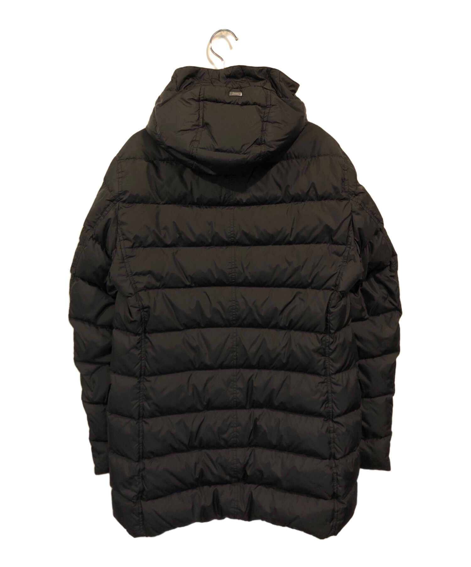 中古・古着通販】HERNO (ヘルノ) ダウンコート ブラック サイズ:46 