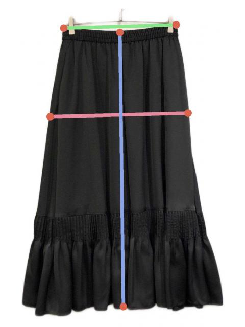 中古・古着通販】ADORE (アドーア) ブライトサテンスカート サイズ:38