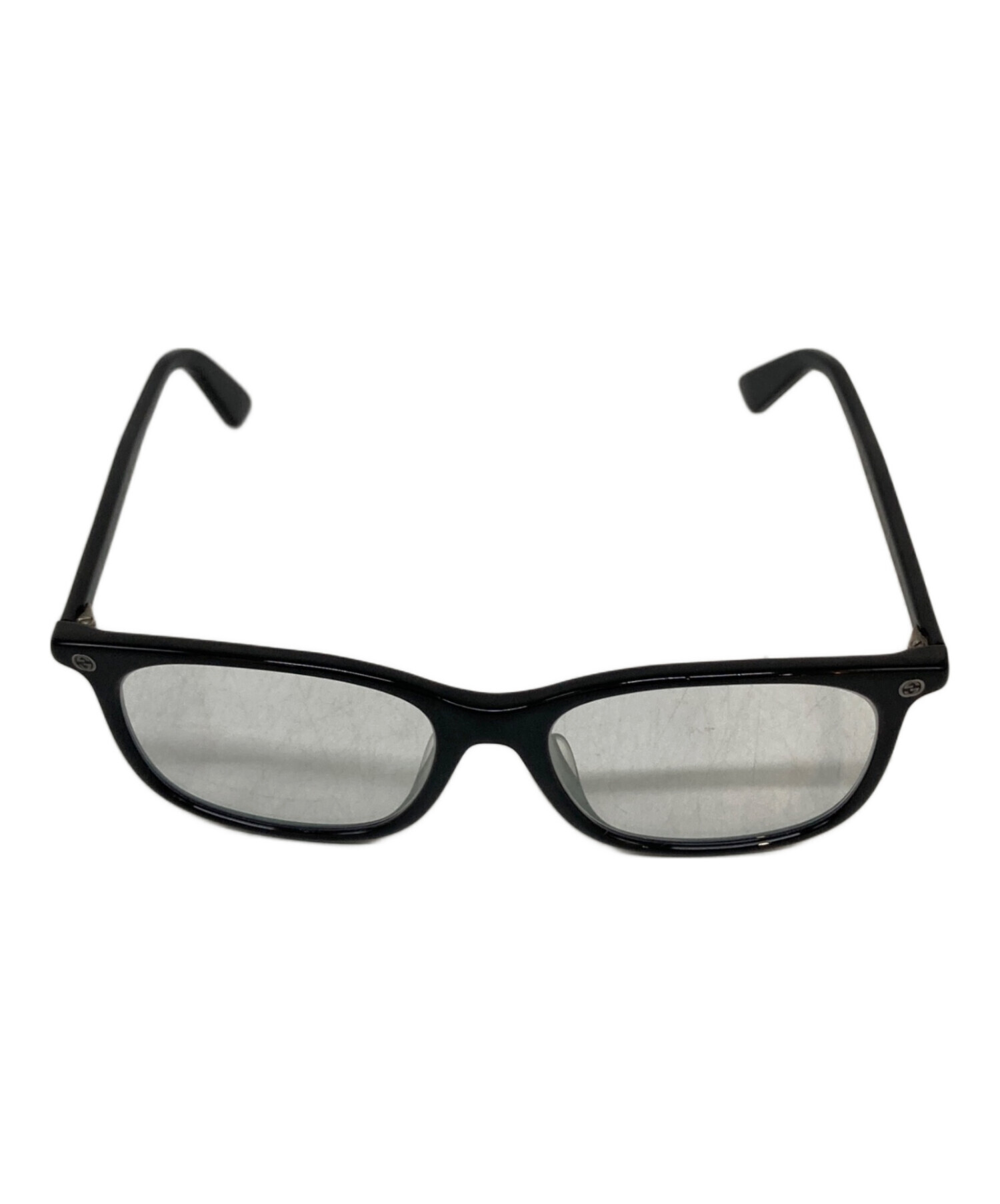 中古・古着通販】GUCCI (グッチ) 眼鏡 ブラック サイズ:52□17