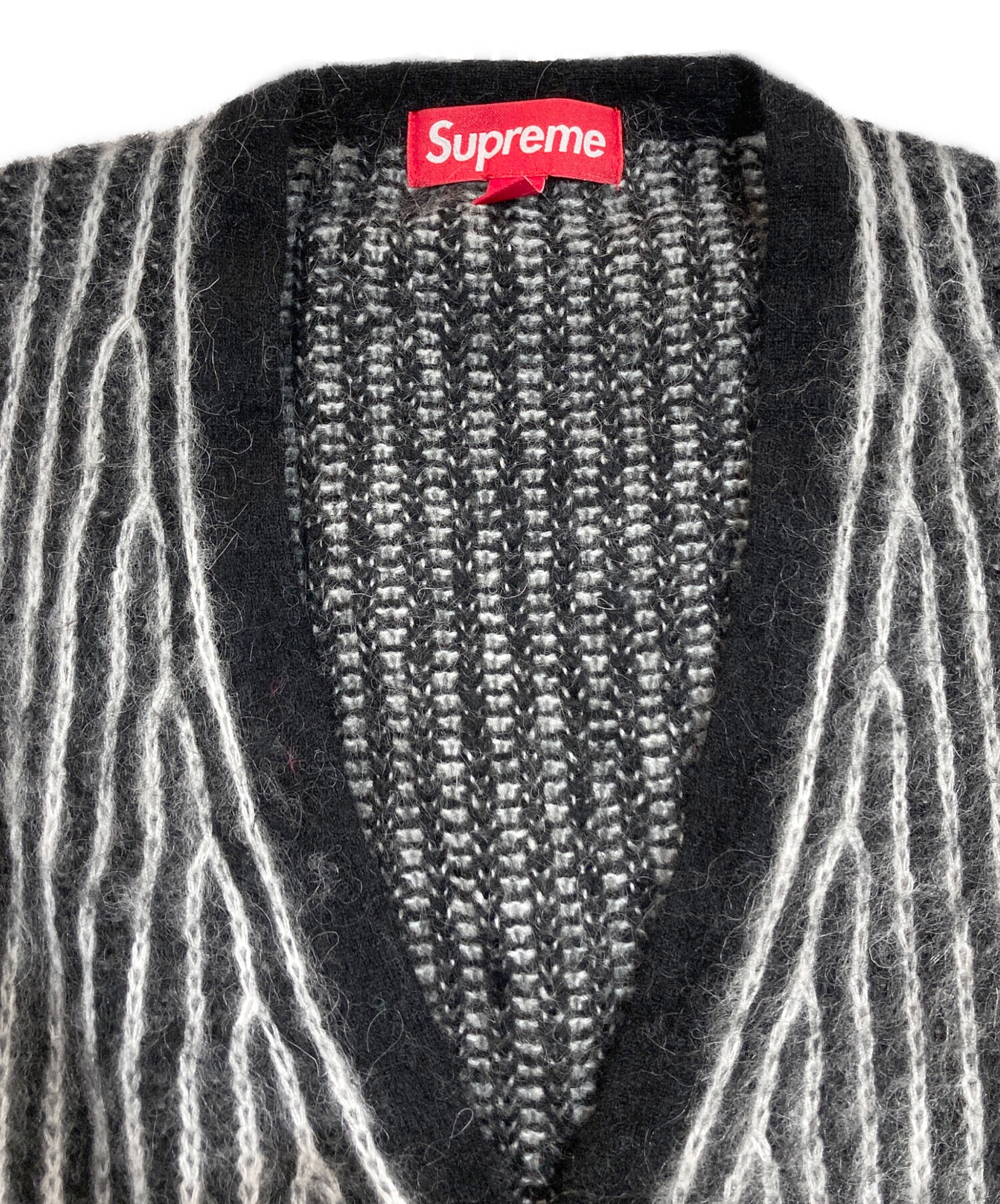 中古・古着通販】Supreme (シュプリーム) 2-Tone Mohair Cardigan