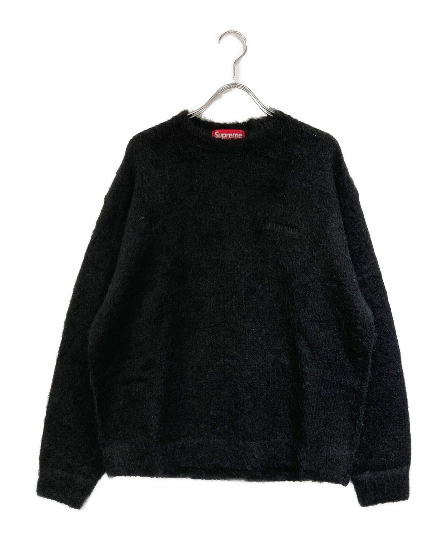 Supreme Brushed Mohair Sweater ブラック M 中古・古着通販】Supreme (シュプリーム) Brushed Mohair Sweater
