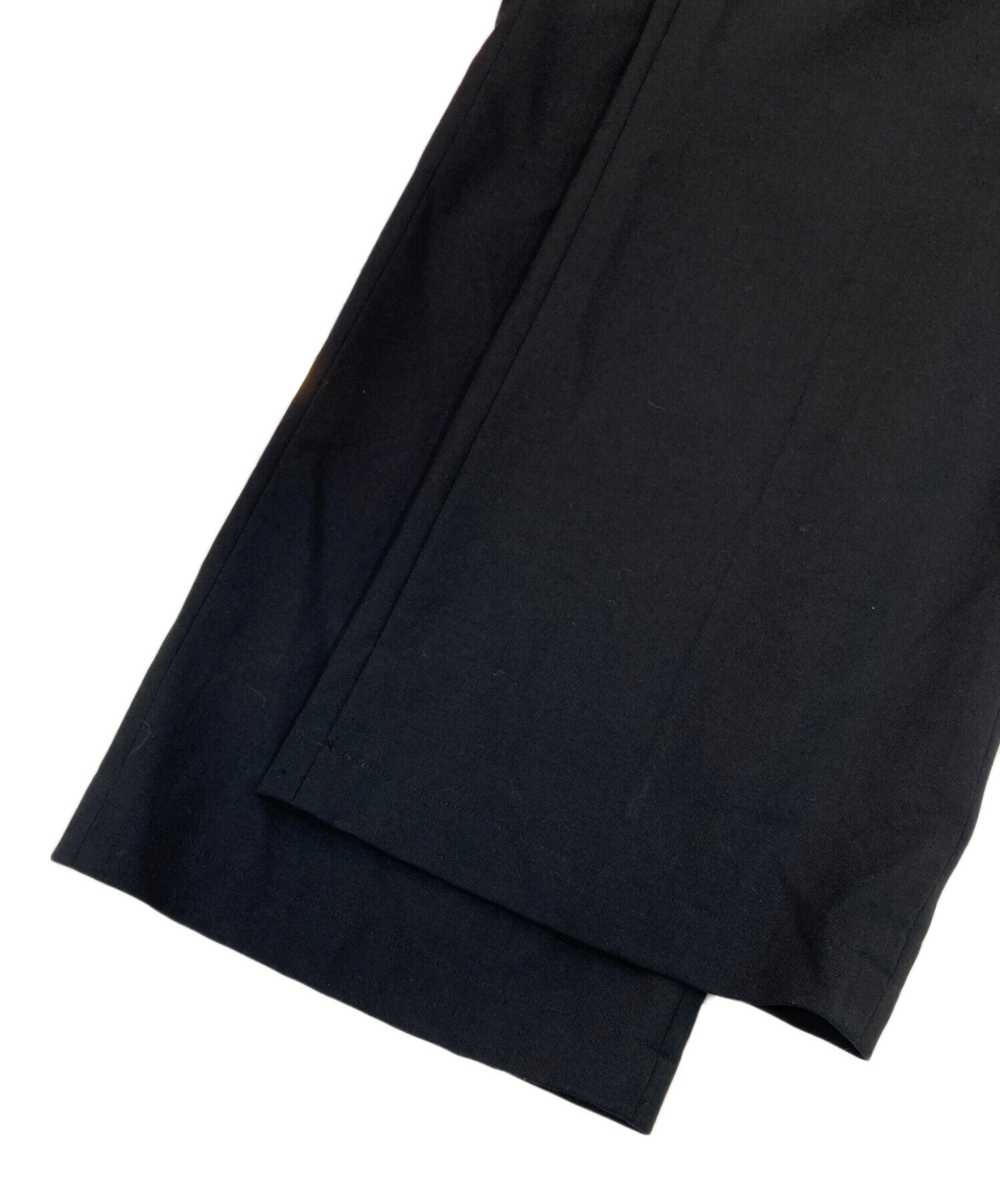 中古・古着通販】LOEWE (ロエベ) ストレートスラックス ブラック