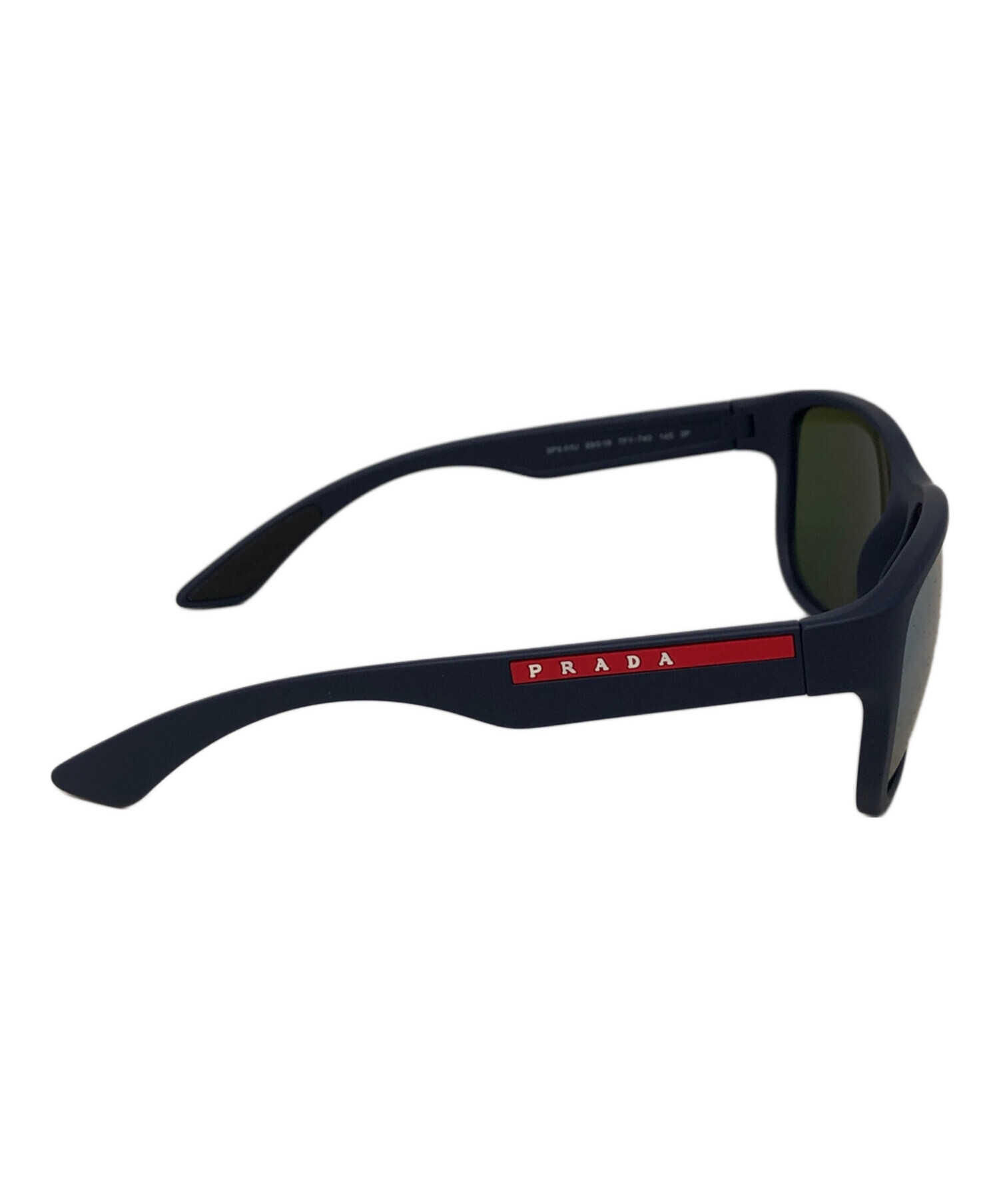 未使用品PRADA サングラス 中古・古着通販】PRADA (プラダ) サングラス ネイビー サイズ:59ロ19