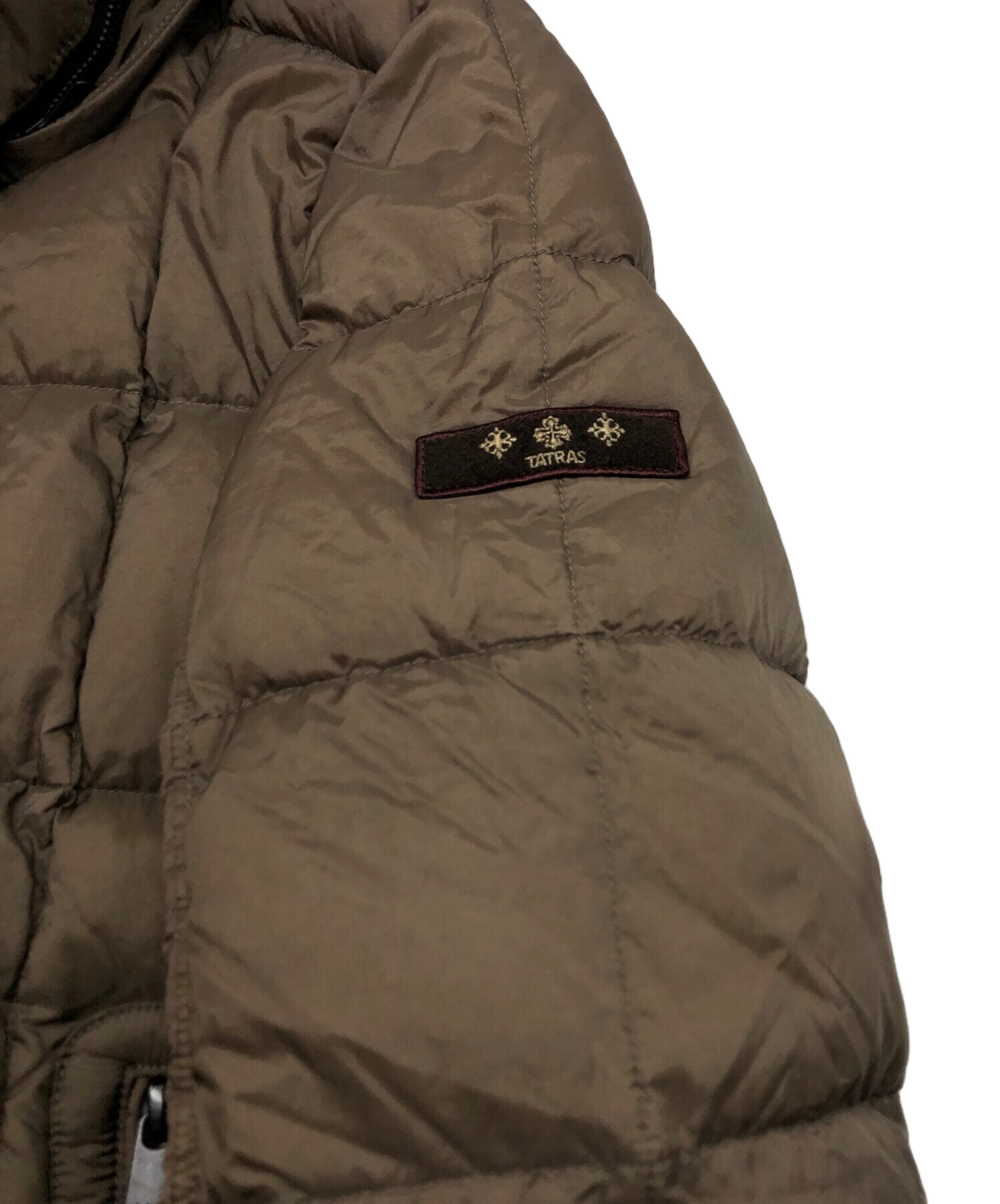 TATRAS ダウンジャケット 03 L ブラウン 中古・古着通販】TATRAS (タトラス) ダウンジャケット ブラウン サイズ