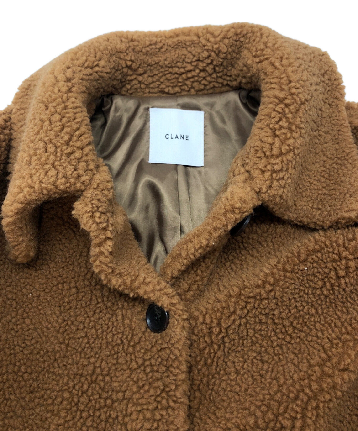 新品】CLANE クラネRIDGE POCKET BOA OVER COAT CLANE - CLANE 