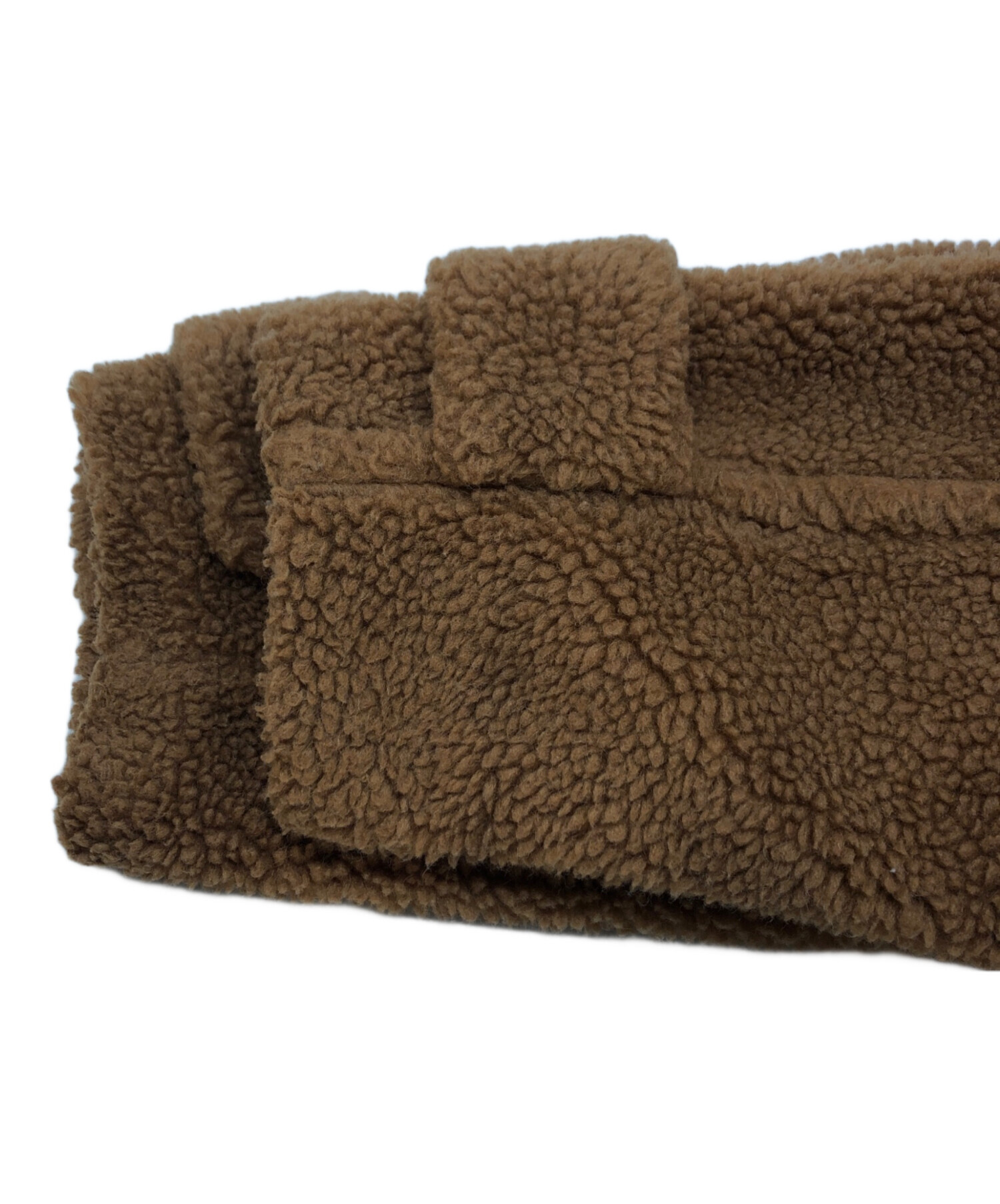 中古・古着通販】CLANE (クラネ) RIDGE POCKET BOA OVER COAT ブラウン