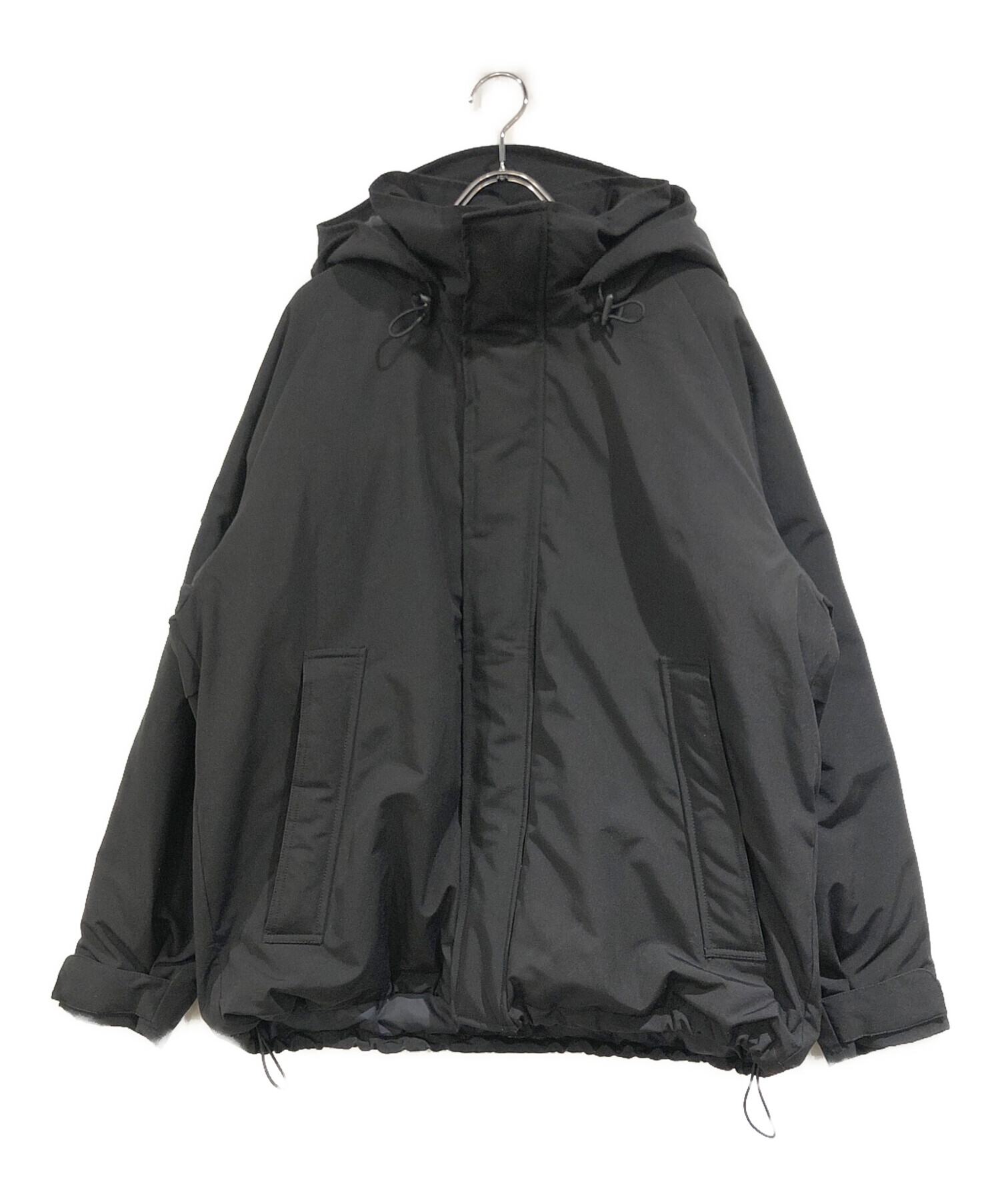 中古・古着通販】DANTON (ダントン) ARMY HOODED DOWN JACKET ブラック 