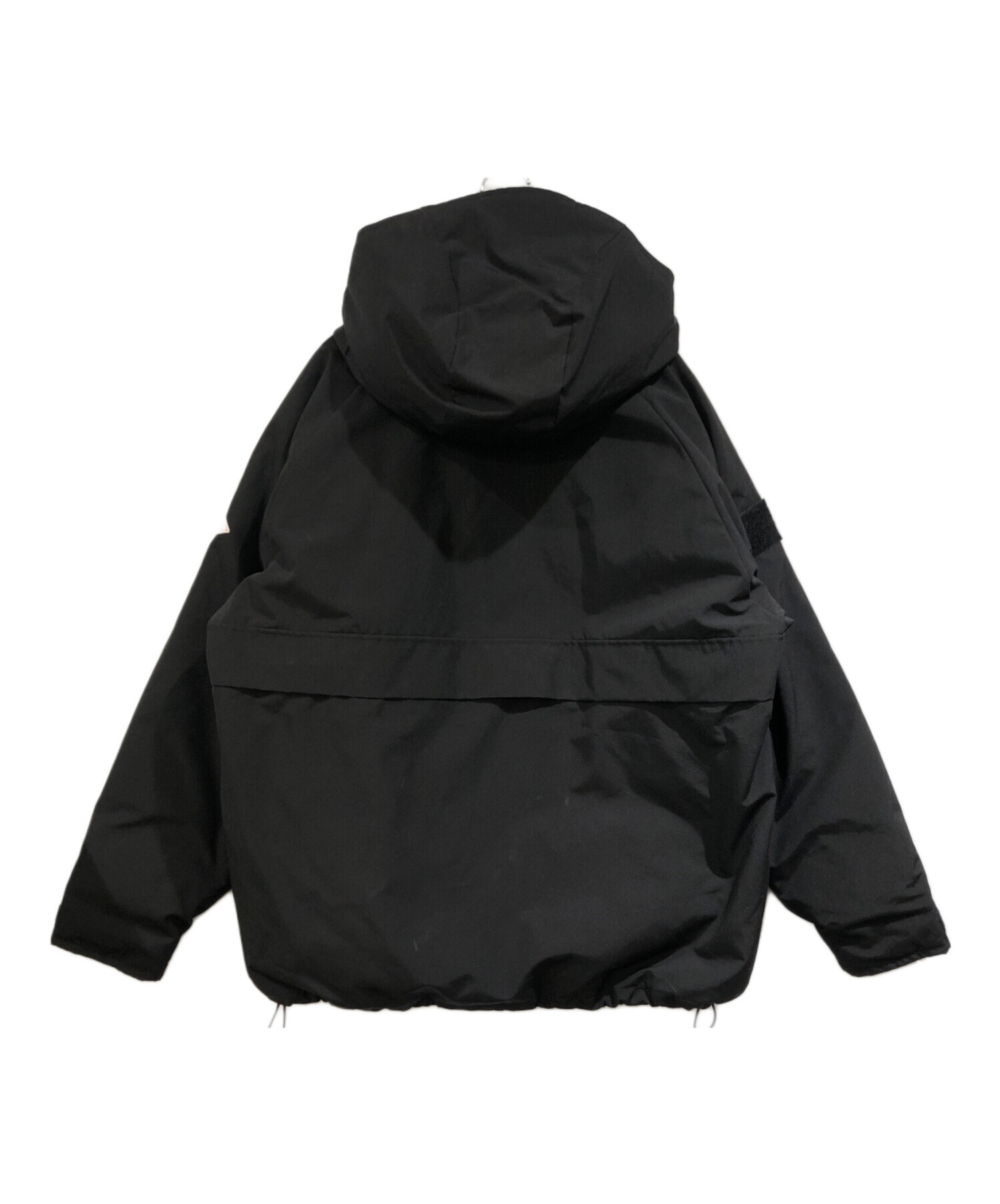 中古・古着通販】DANTON (ダントン) ARMY HOODED DOWN JACKET ブラック