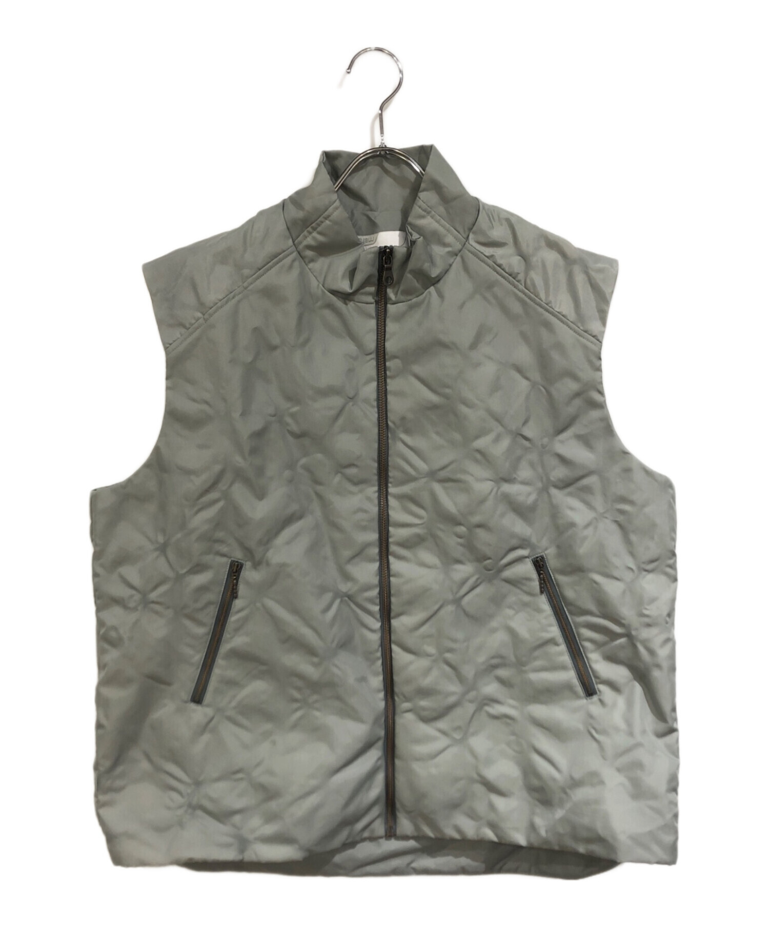 中古・古着通販】ryaw (リャウ) Leaf vein VEST グレー サイズ:なし