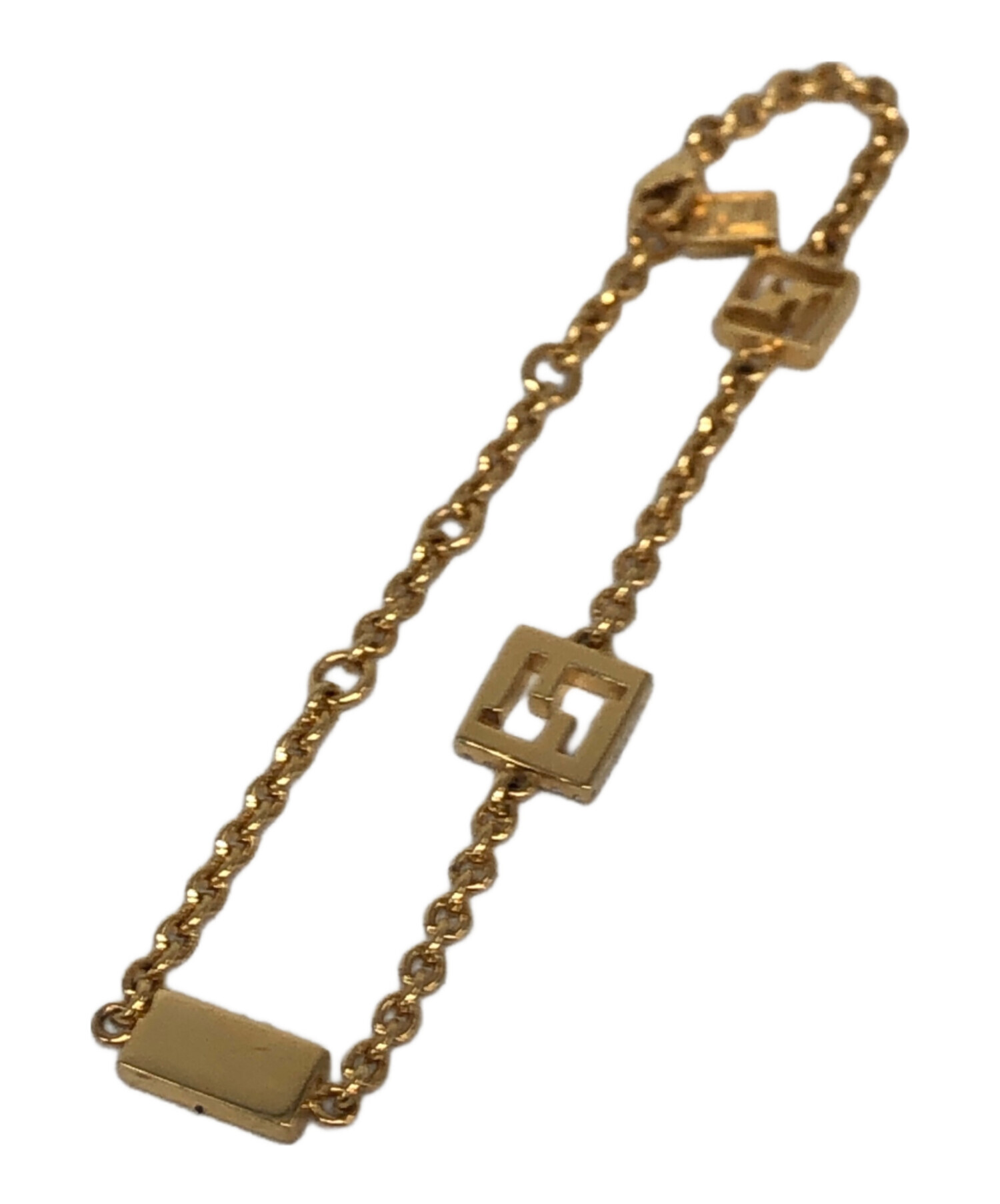 中古・古着通販】FENDI (フェンディ) フォーエバーFFロゴブレスレット