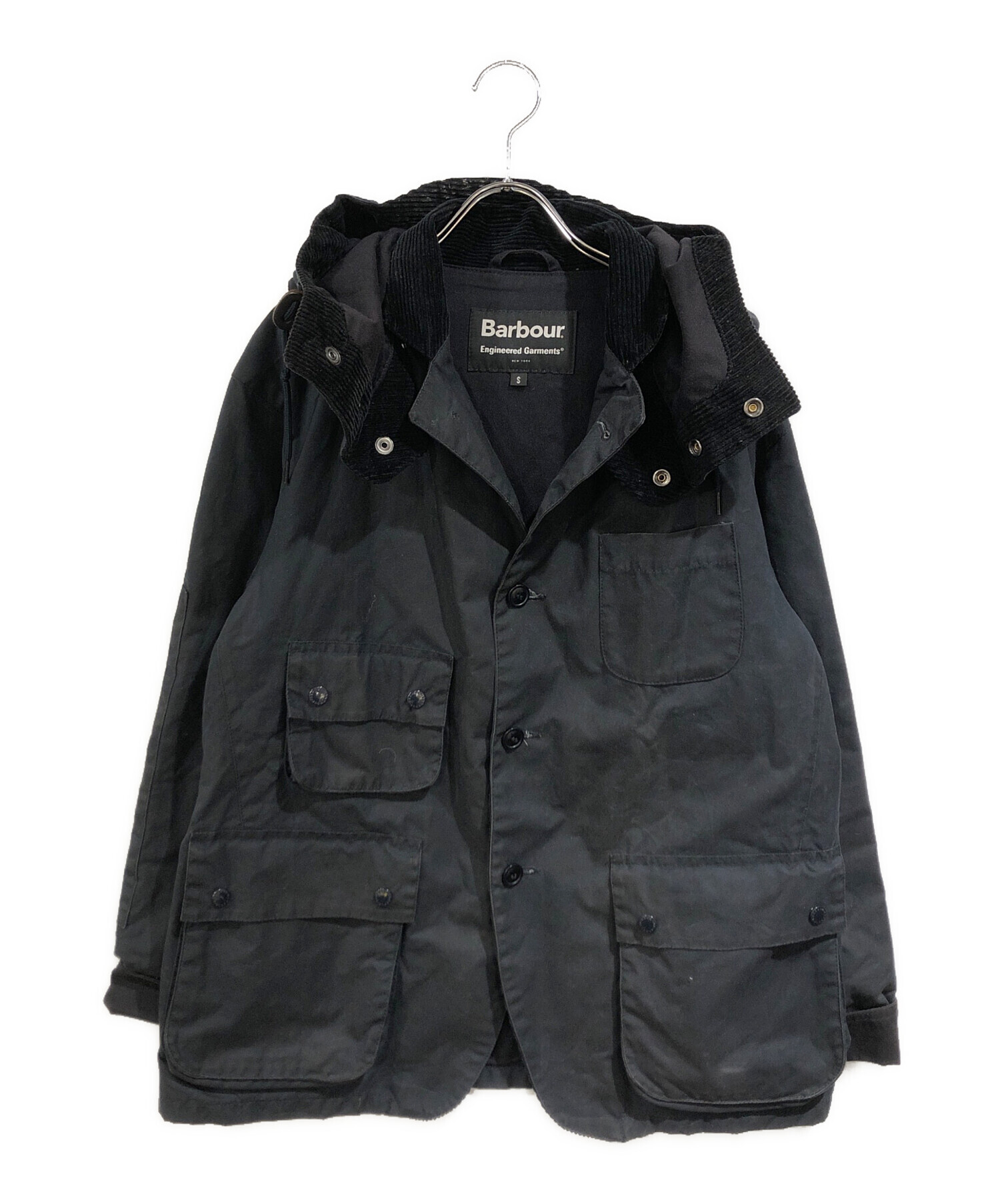中古・古着通販】Barbour (バブアー) UPLAND WAX JACKET ネイビー 