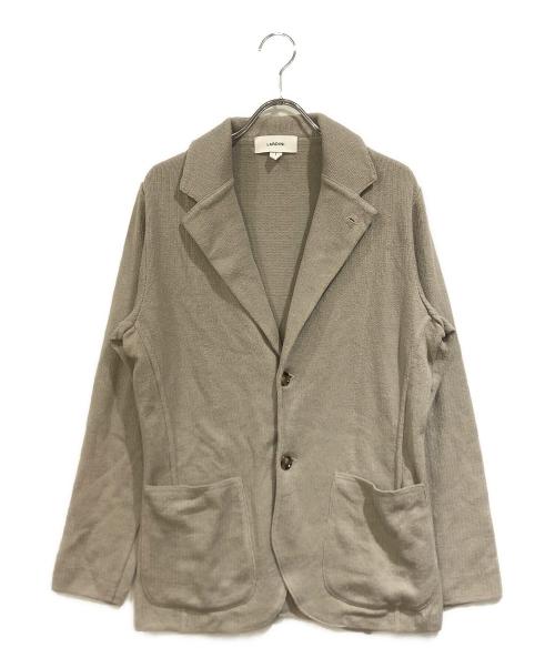 中古・古着通販】LARDINI (ラルディーニ) ニットジャケット ベージュ