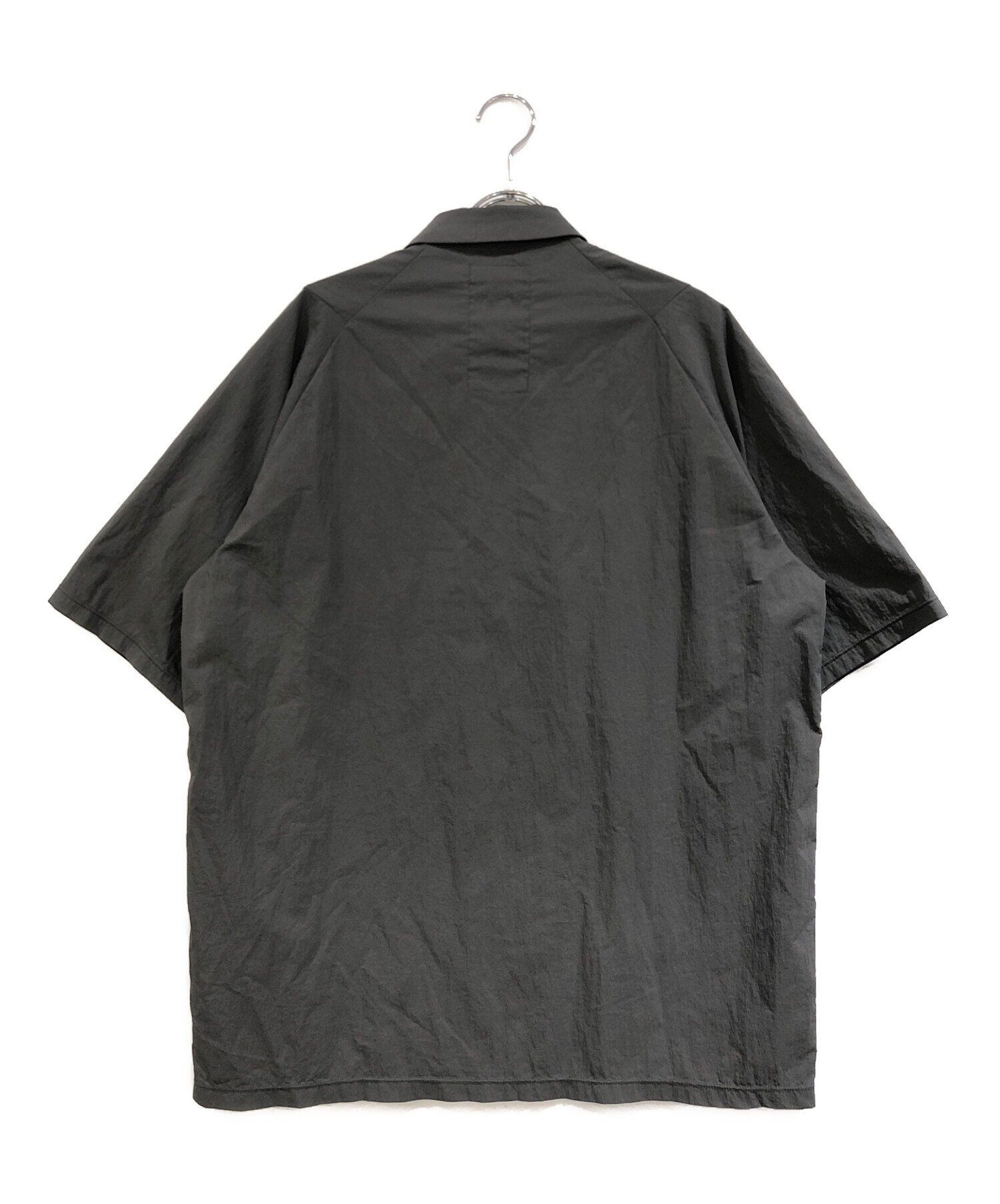 中古・古着通販】teatora (テアトラ) CAPSULESNAP POLO SHIRT グレー