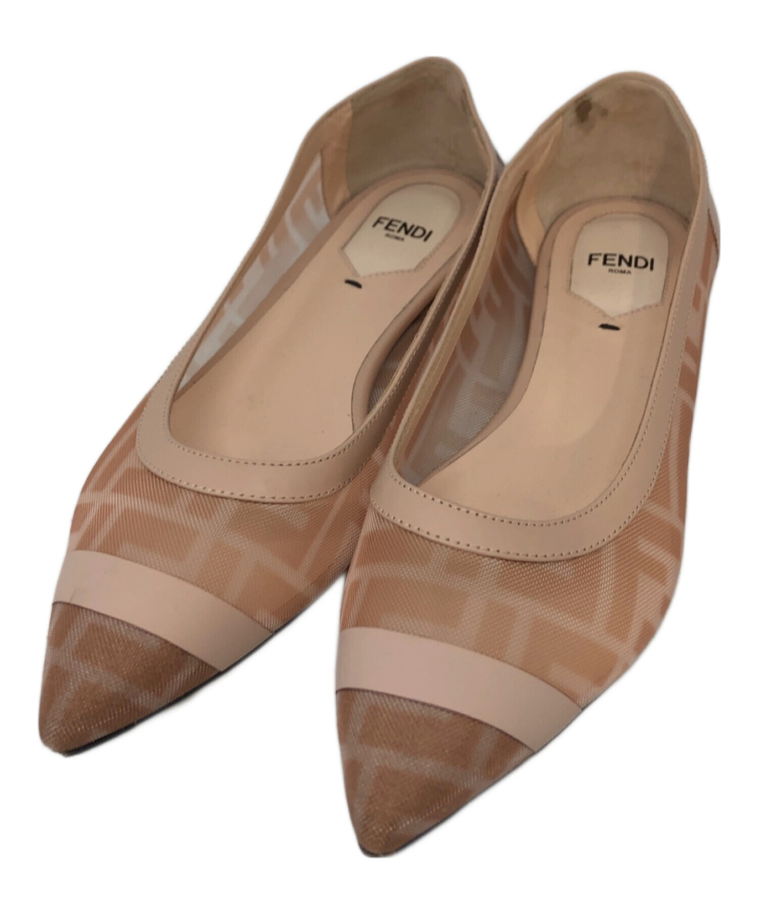 FENDI メッシュフラット 中古・古着通販】FENDI (フェンディ) メッシュフラットシューズ