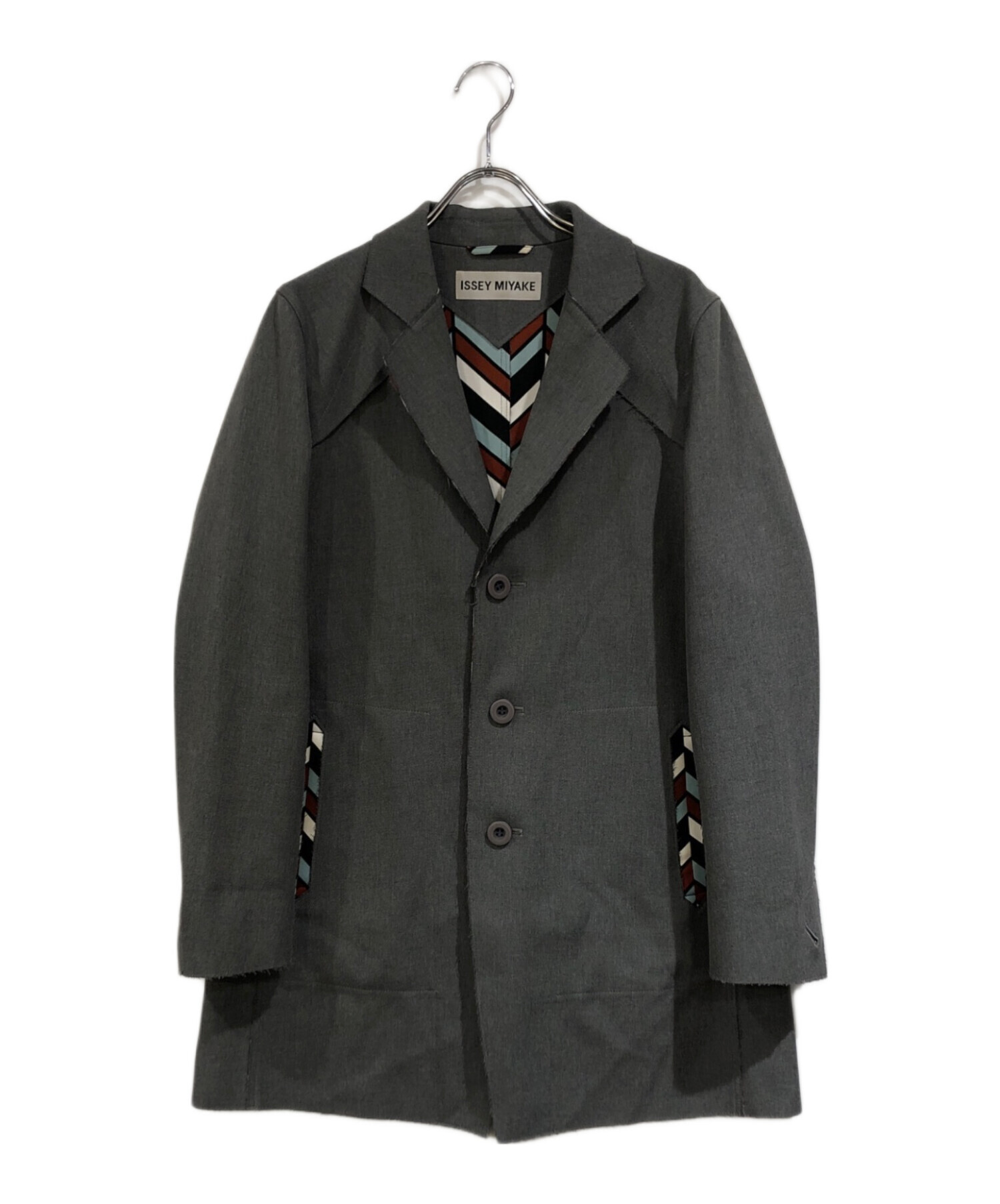 中古・古着通販】ISSEY MIYAKE (イッセイミヤケ) ボンディングロング