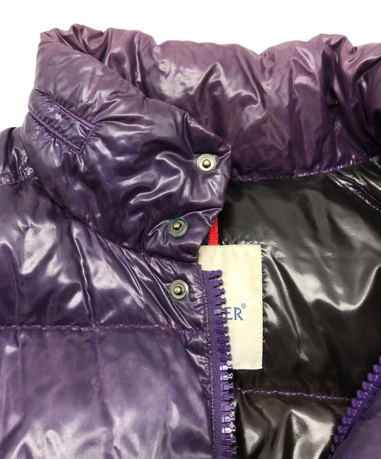 中古・古着通販】MONCLER (モンクレール) ダウンジャケット パープル