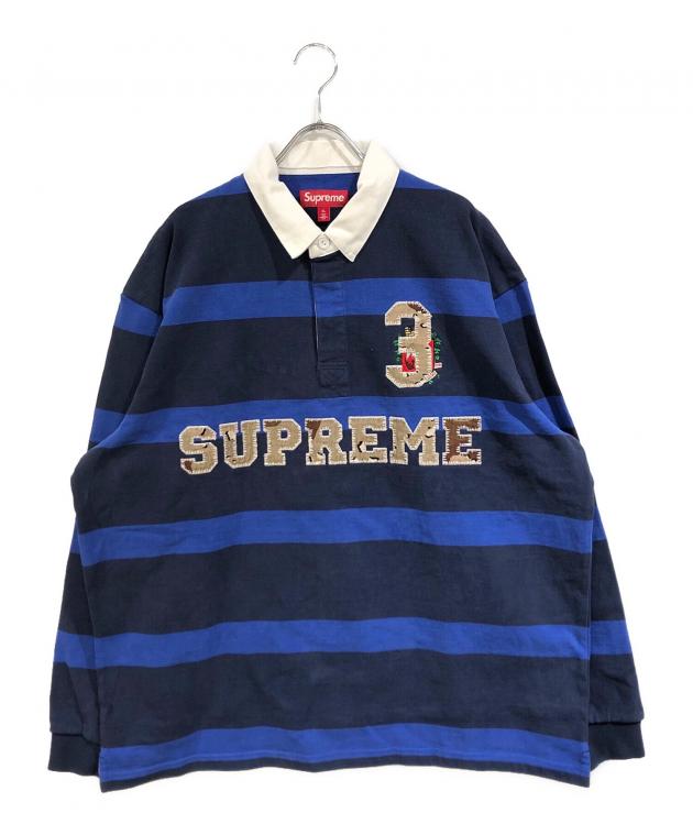 中古・古着通販】Supreme (シュプリーム) Stripe Rugby FW25 ネイビー