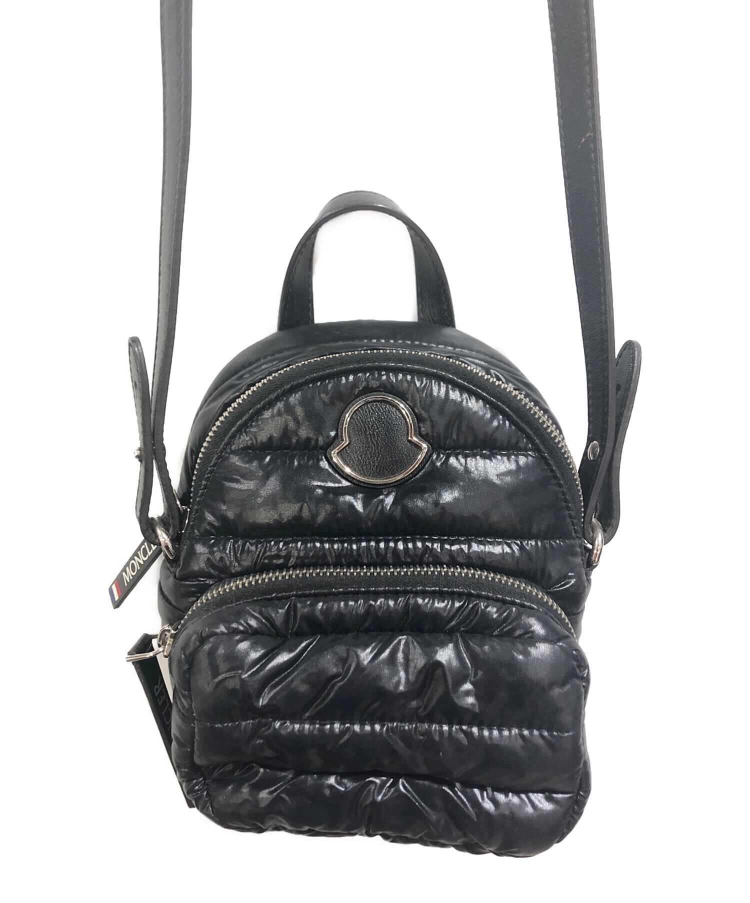 モンクレール Moncler ショルダーバッグ 中古品 中古・古着通販】MONCLER (モンクレール) ショルダーバッグ ブラック