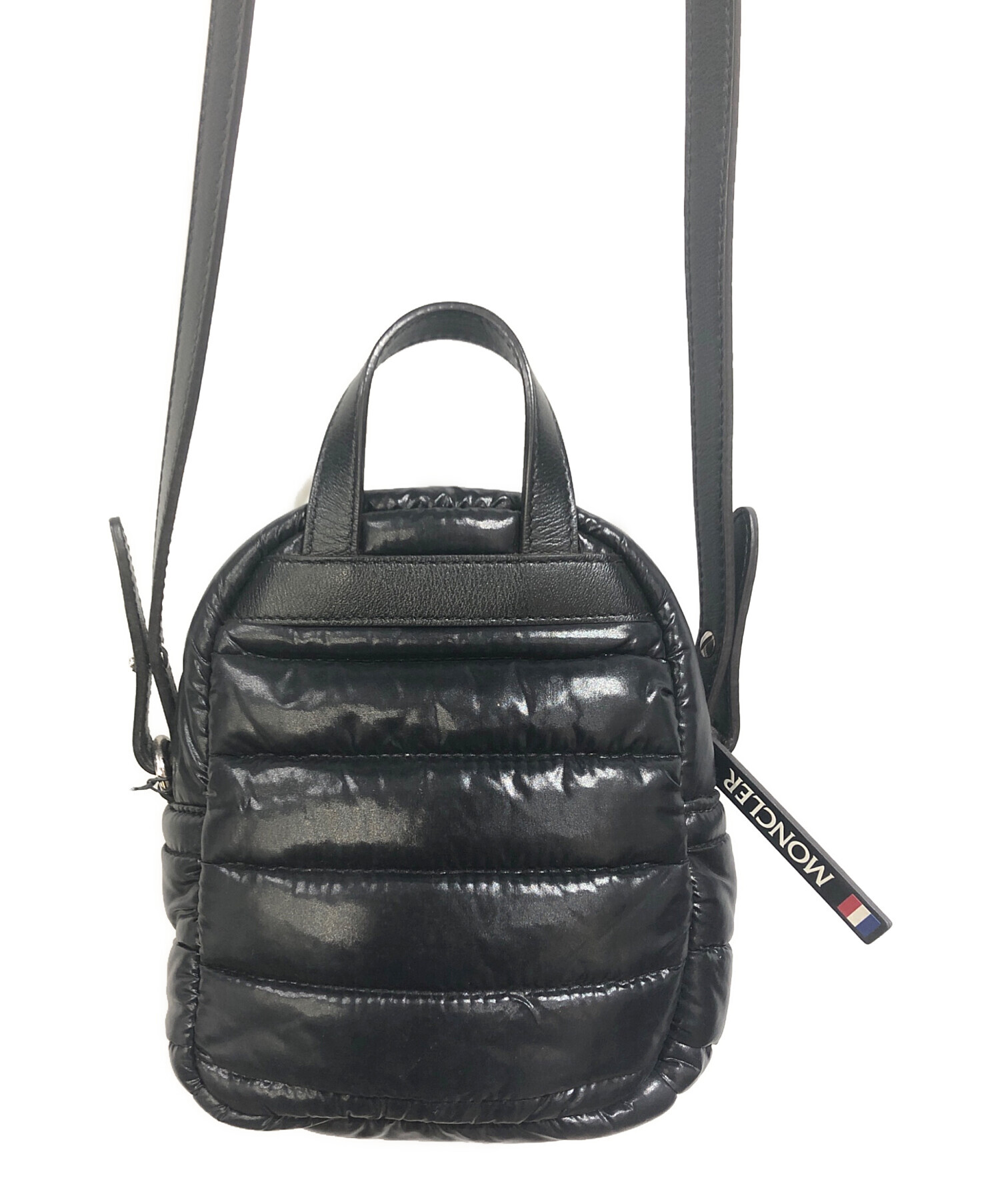 モンクレール Moncler ショルダーバッグ 中古品 中古・古着通販】MONCLER (モンクレール) ショルダーバッグ ブラック